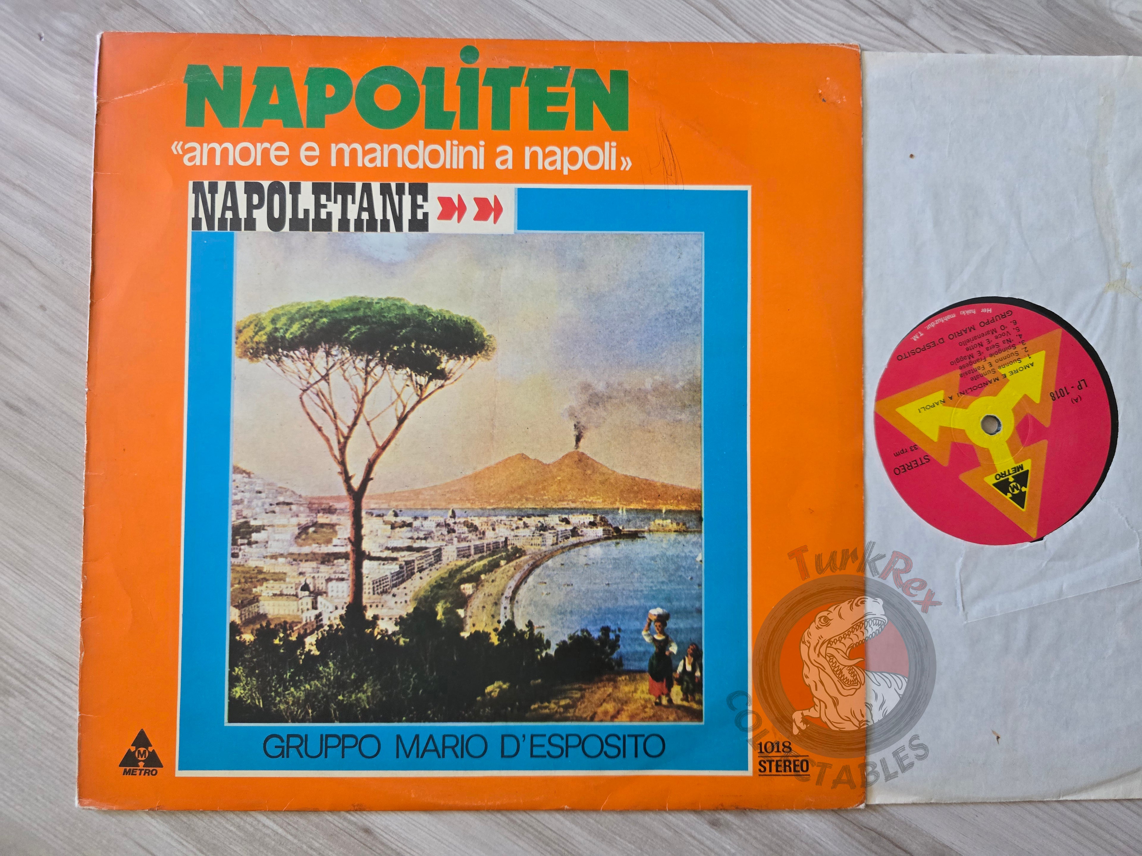 Gruppo Mario D'Esposito – Napoliten (Amore E Mandolini A Napoli) Turkish Pressing Vinyl Turkey Edition