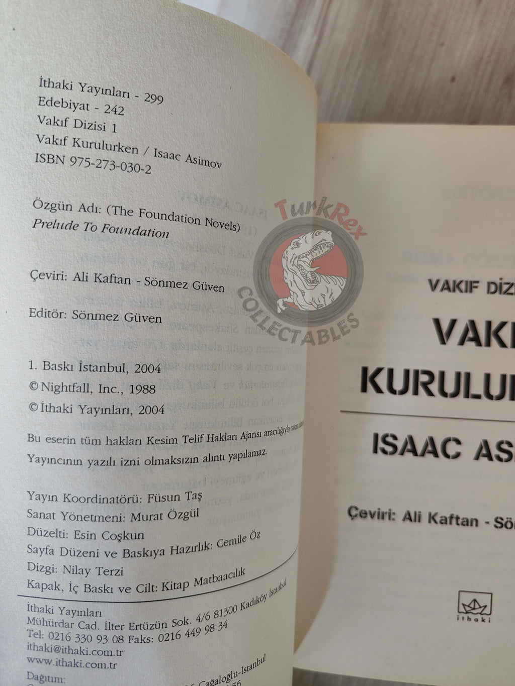 Isaac Asimov – Foundation Series Complete 7 Book Set Turkish Book Turkey