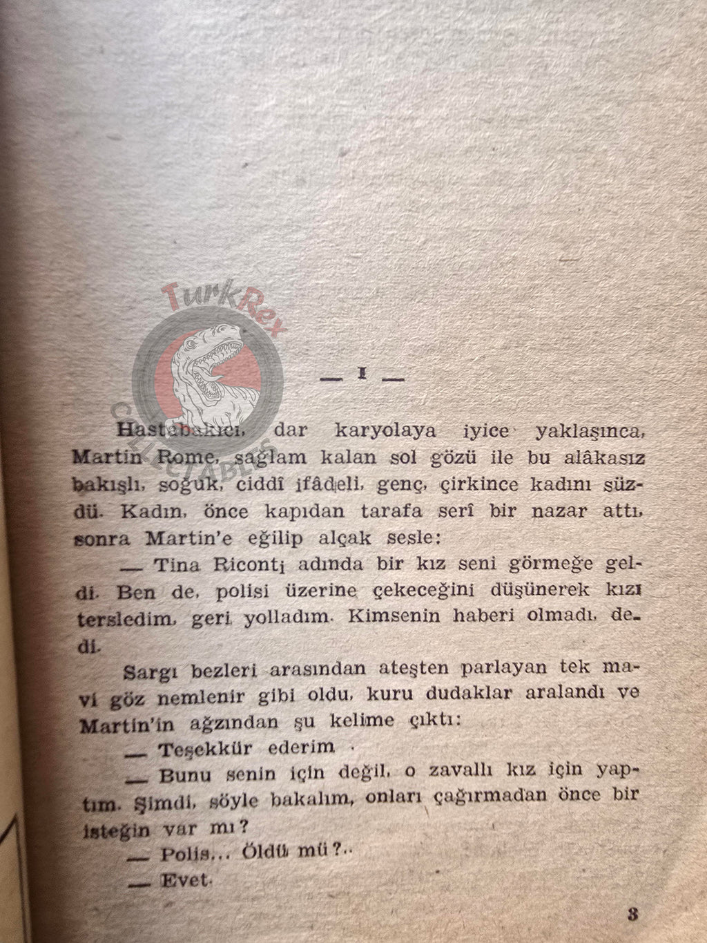 Henry Edward Helseth – The Chair for Martin Rome 1955 1st Turkish Book Turkey