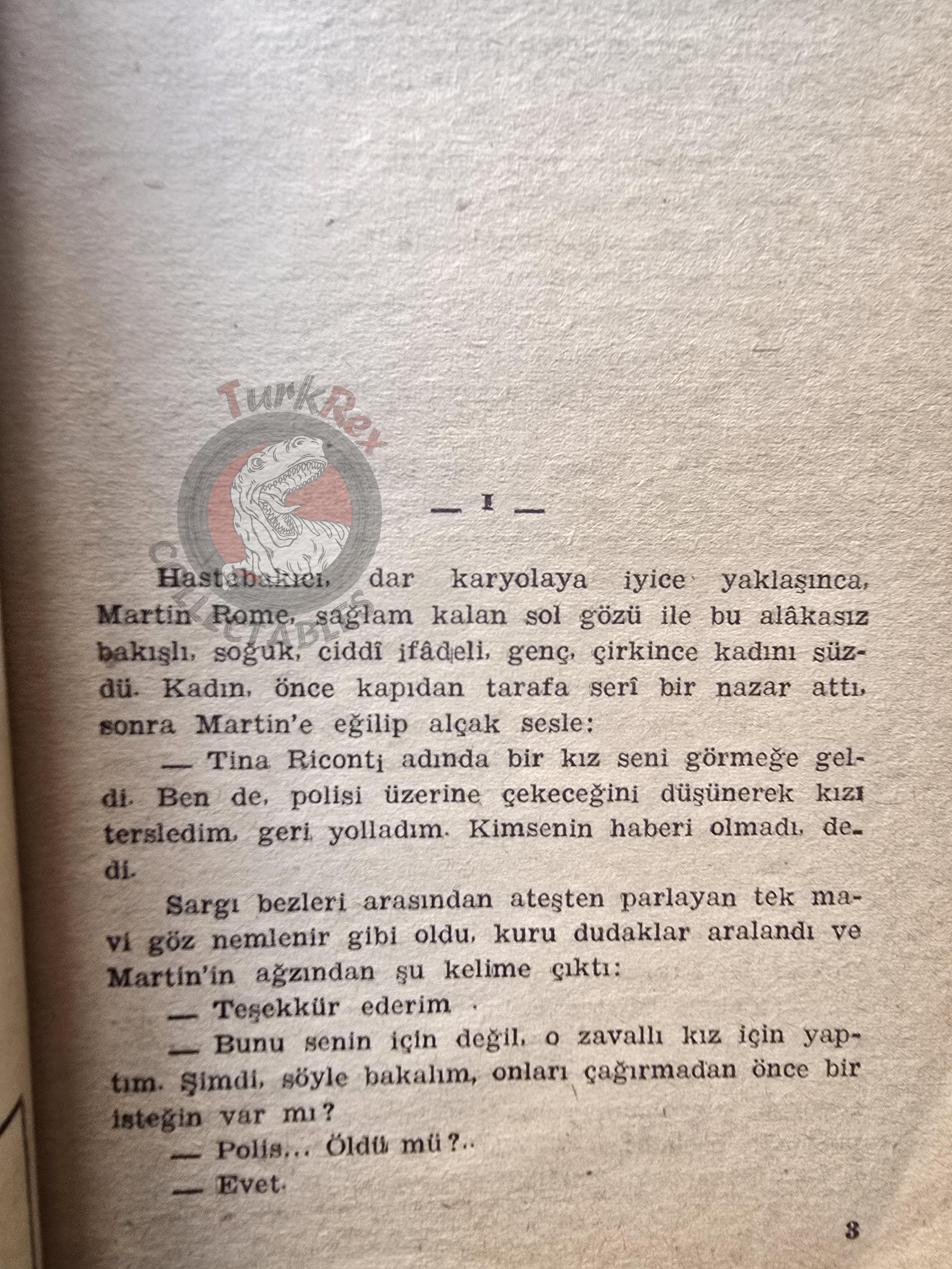 Henry Edward Helseth – The Chair for Martin Rome 1955 1st Turkish Book Turkey