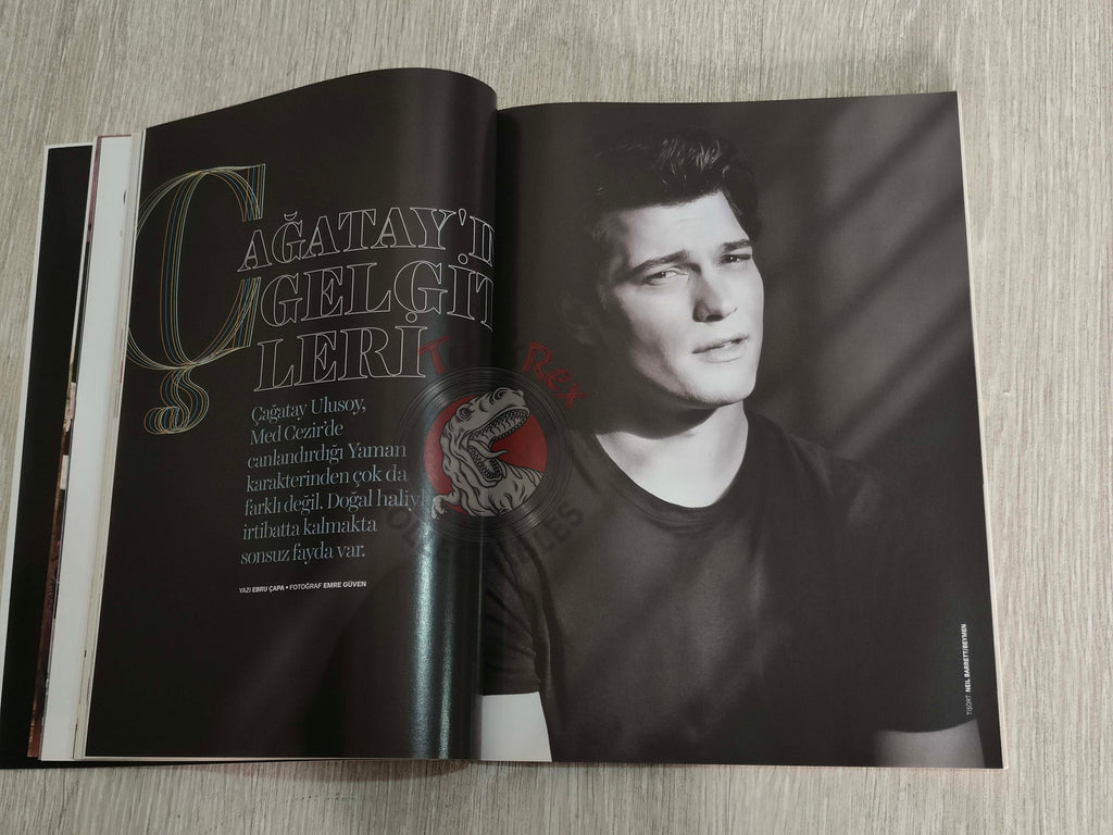 GQ 2014 Çağatay Ulusoy Turkish Mag Turkey George Clooney Thierry Henry