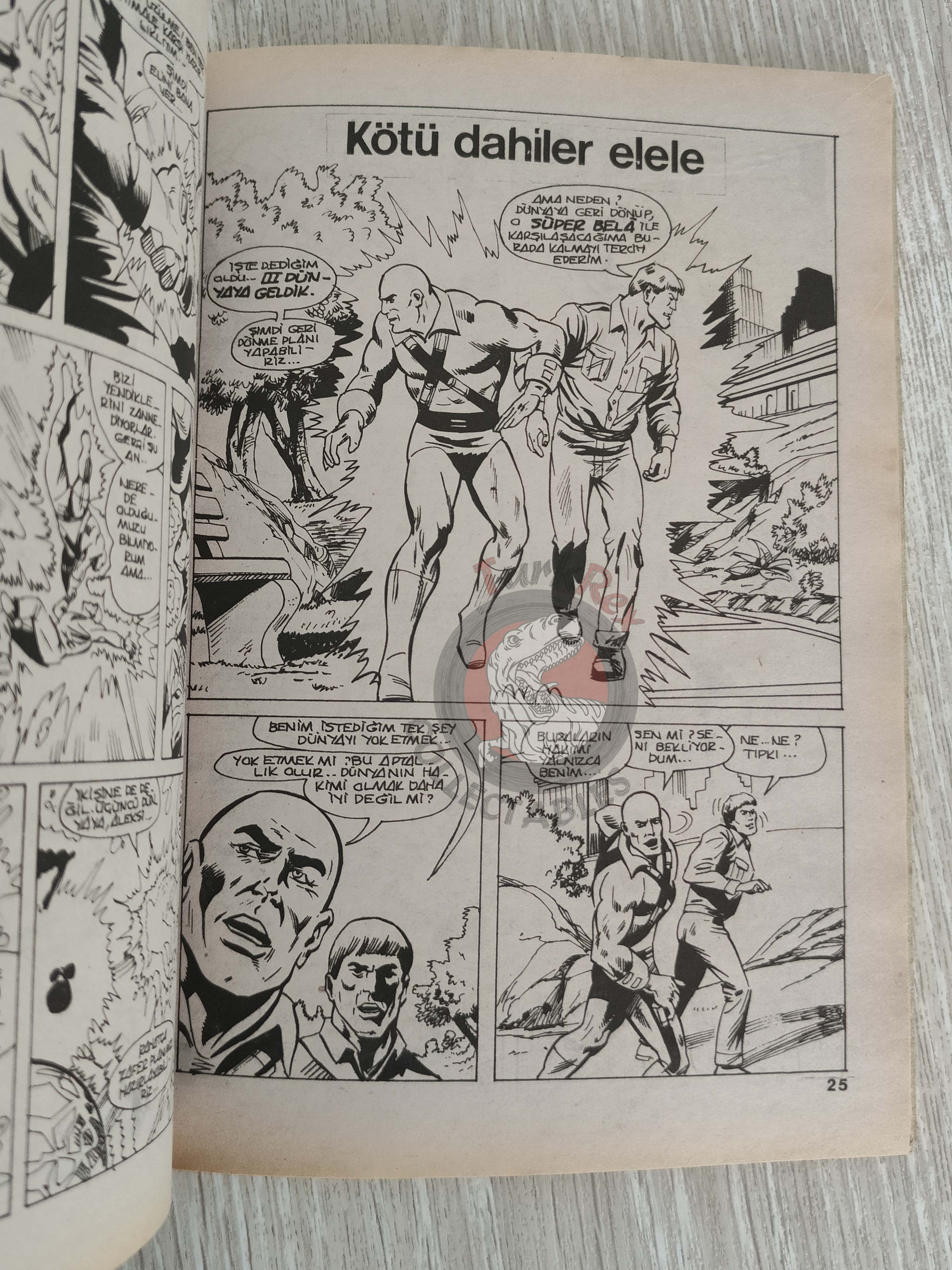 Superman Album #4 Turkish Comic Turkey #384 DC Comics Presents Annual #1