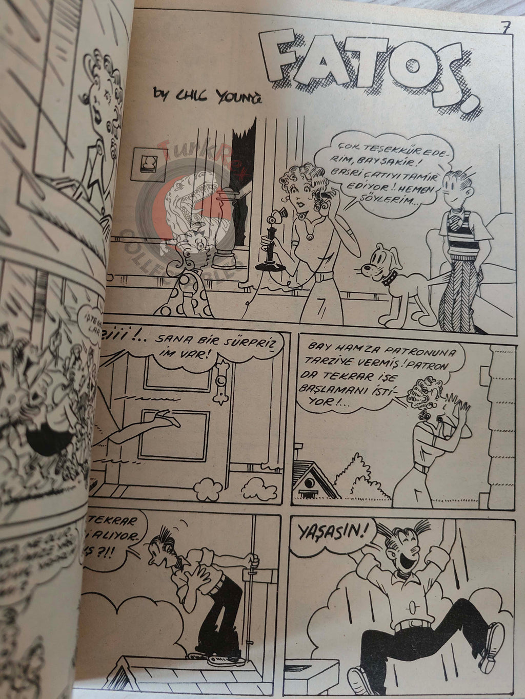 Blondie Vol #11 Chic Young 1982 Turkish Comic Turkey Fatoş