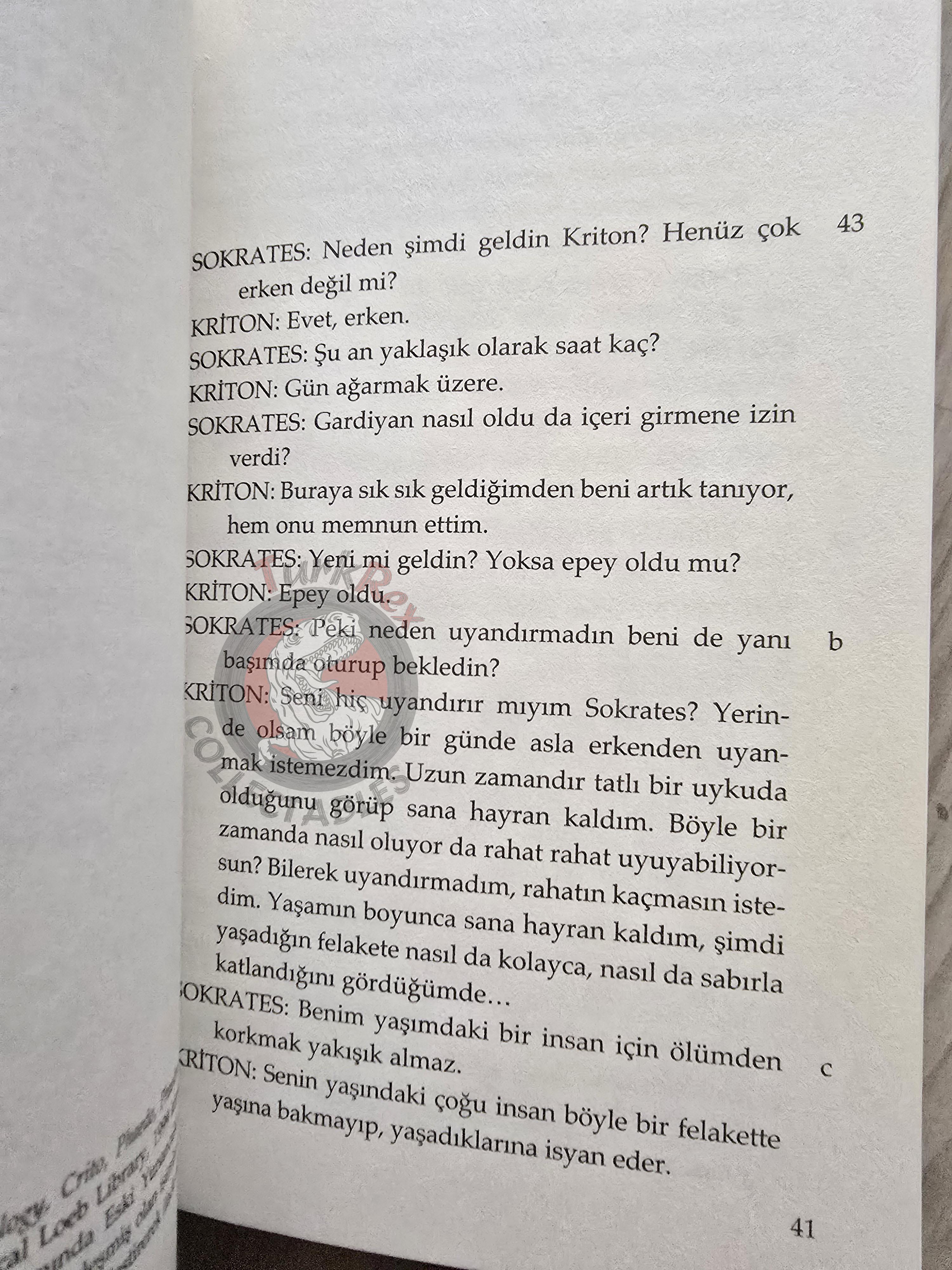 Plato – Crito 2017 Turkish Book Turkey