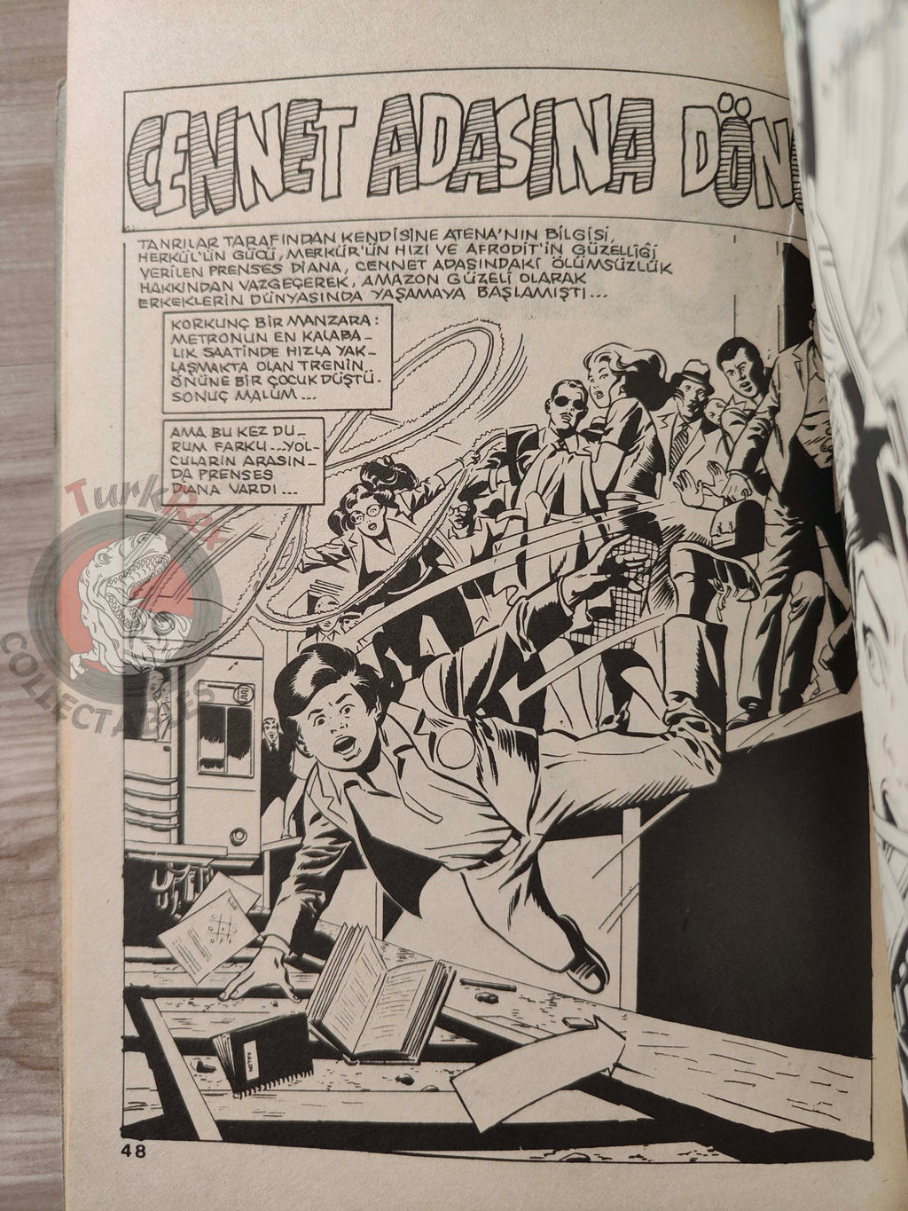 Superman #38 1985 Turkish Comic Turkey #402 Wonder Woman #269 #270 #271