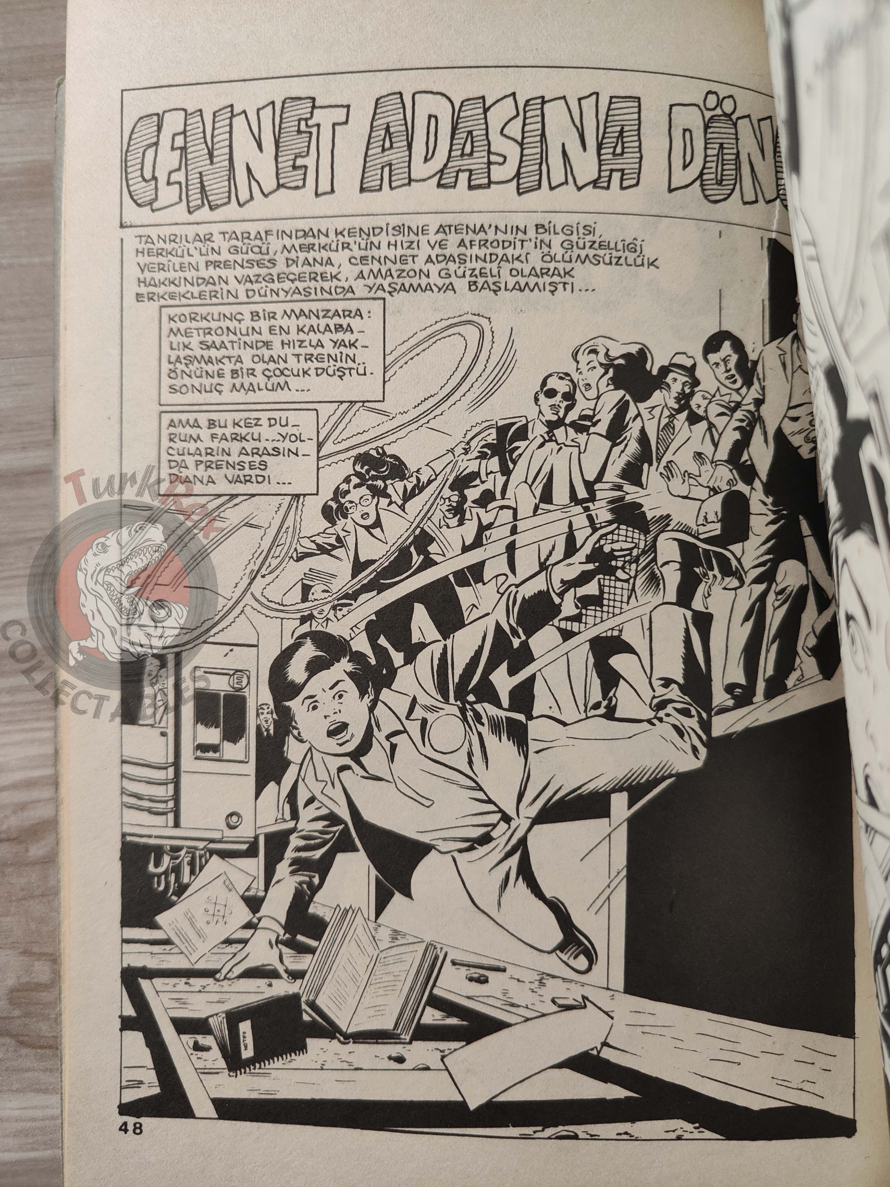 Superman #38 1985 Turkish Comic Turkey #402 Wonder Woman #269 #270 #271