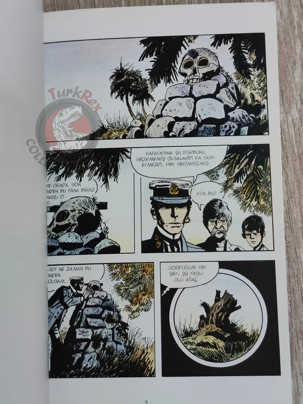 Corto Maltese –  Et Nous Reparlerons Des Gentilshommes de Fortune Turkish Comic Turkey