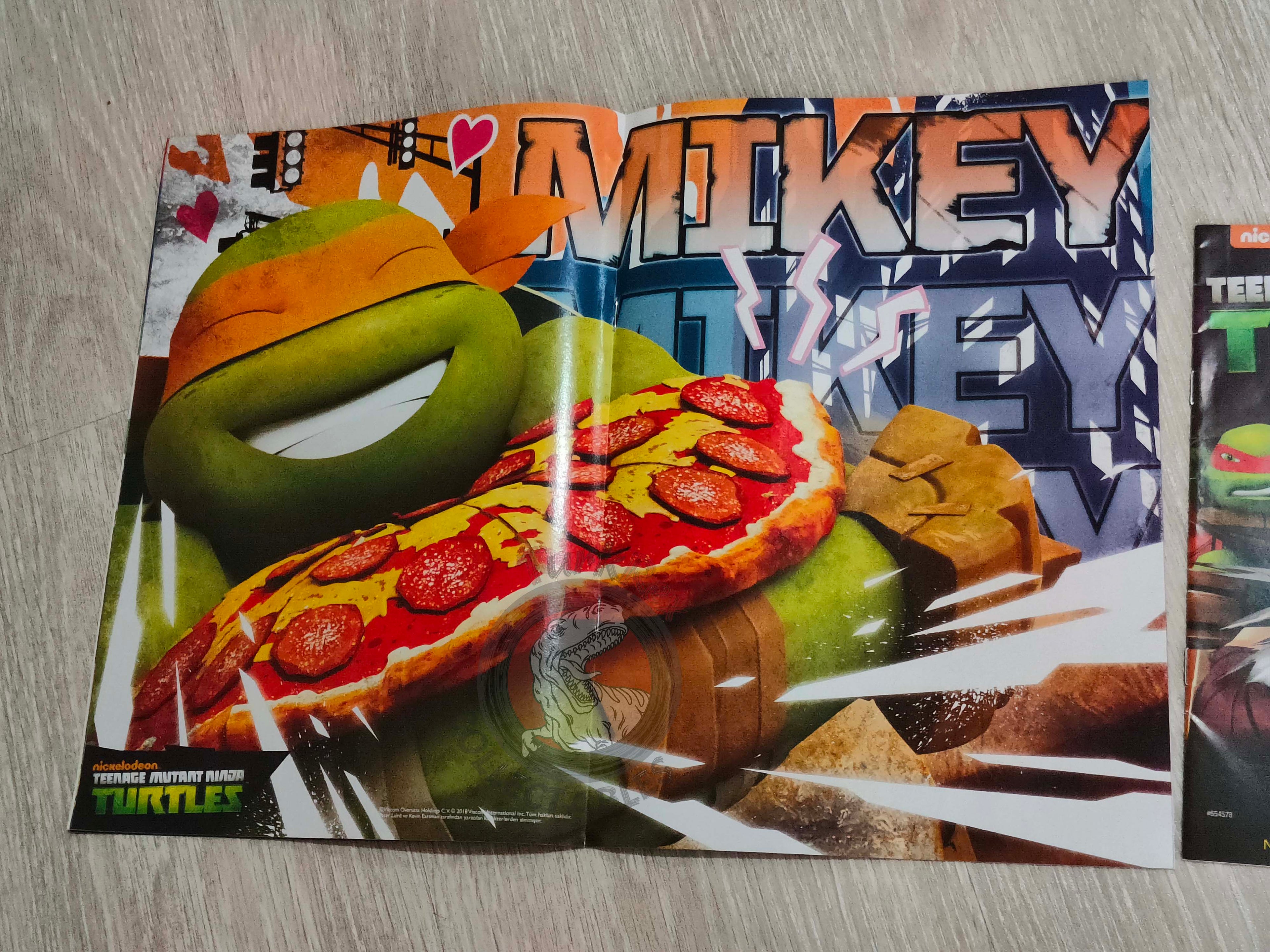 Teenage Mutant Ninja Turtles Magazine 2018 Turkish Comic Turkey TMNT