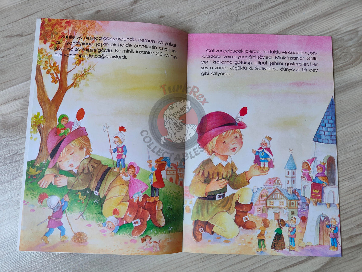 Jonathan Swift – Gulliver's Travels 2006 Turkish Book Turkey Illustrated Maria Pascual