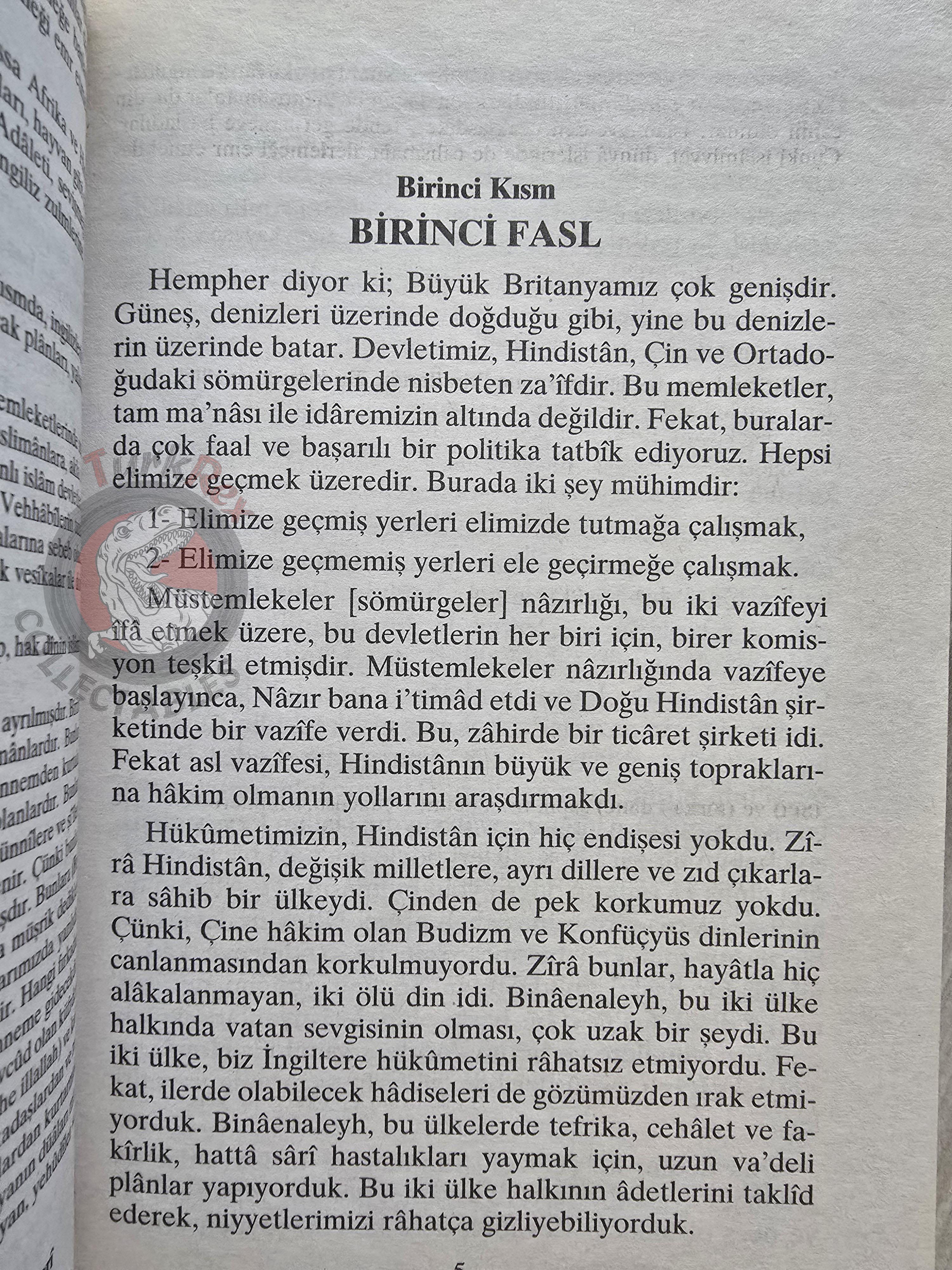 Confessions of a British Spy and British Enmity Against Islam 2011 Turkish Book Turkey Muslim
