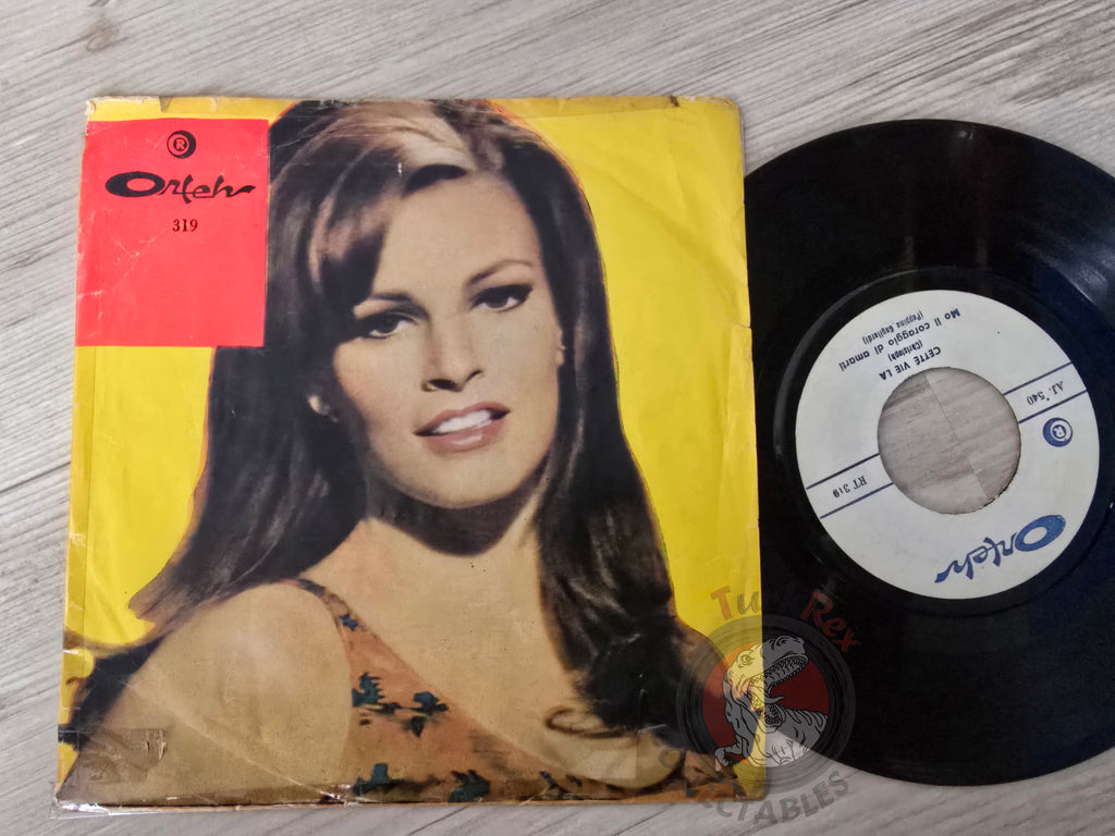 Marisol / Manolo Escobar / Christophe / Peppino Gagliardi 7" Iran Pressing Vinyl Iranian Edition