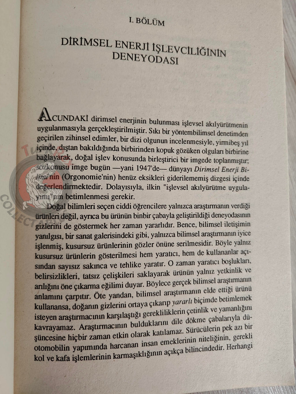 Wilhelm Reich – Ether, God and Devil: Cosmic Superimposition 1995 Turkish Book Turkey