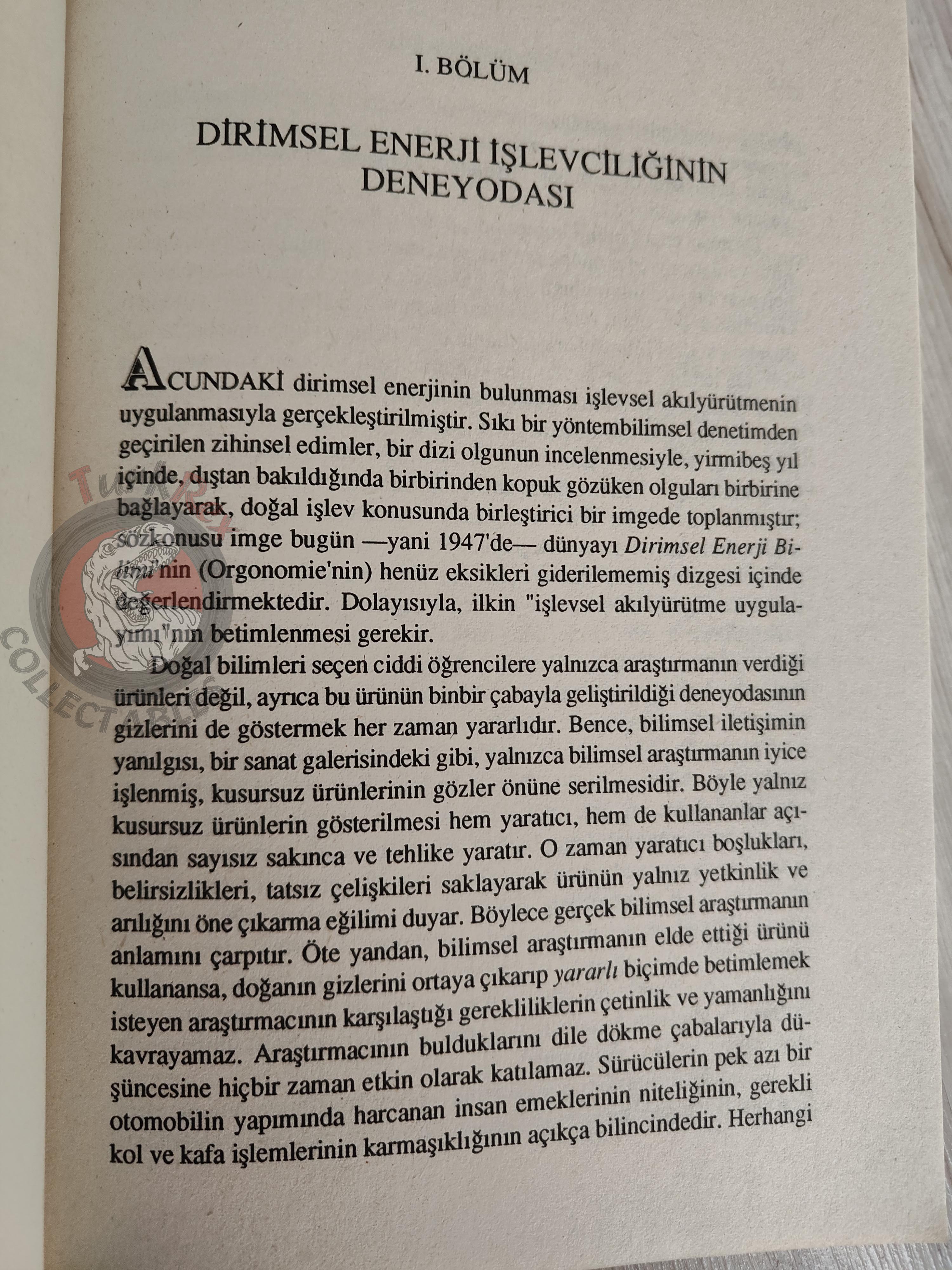 Wilhelm Reich – Ether, God and Devil: Cosmic Superimposition 1995 Turkish Book Turkey