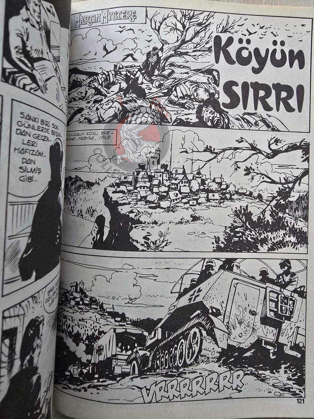 Martin Mystère #15 Il Mistero del Nuraghe 80s Turkish Comic Turkey #34 #50