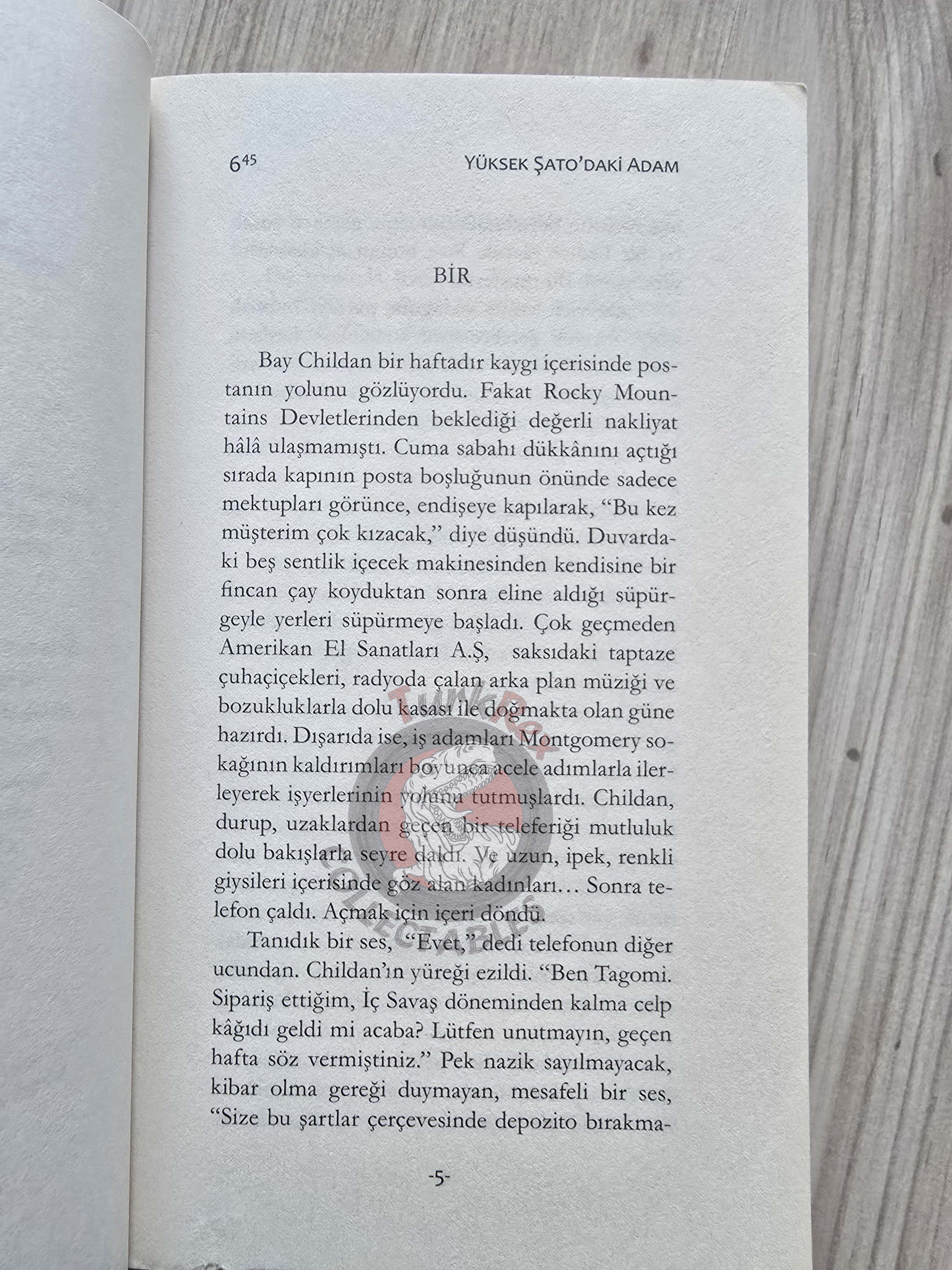 Philip K. Dick – The Man in the High Castle 2016 Turkish Book Turkey