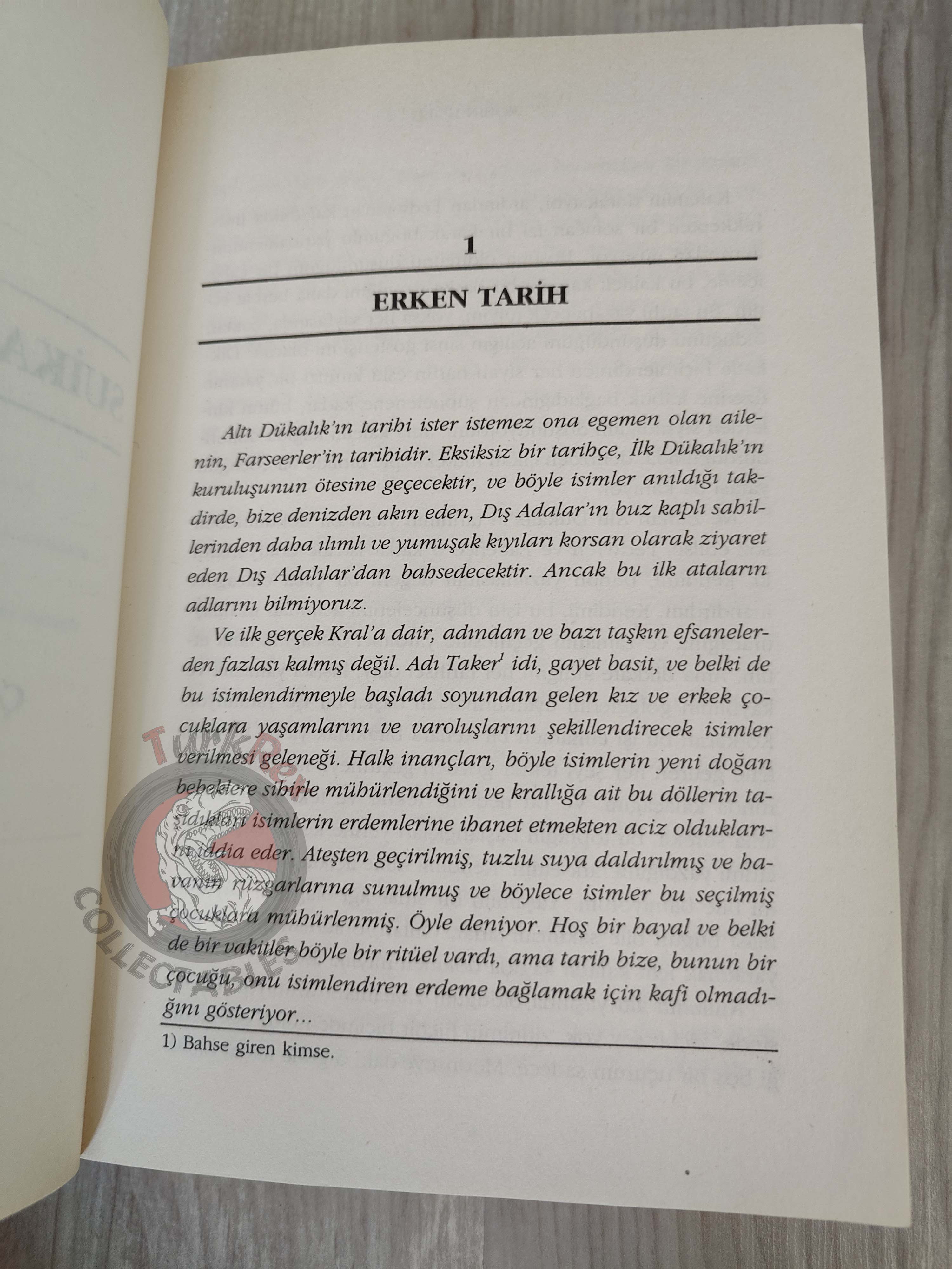 Robin Hobb – The Farseer Trilogy 2005 1st Turkish Book Turkey