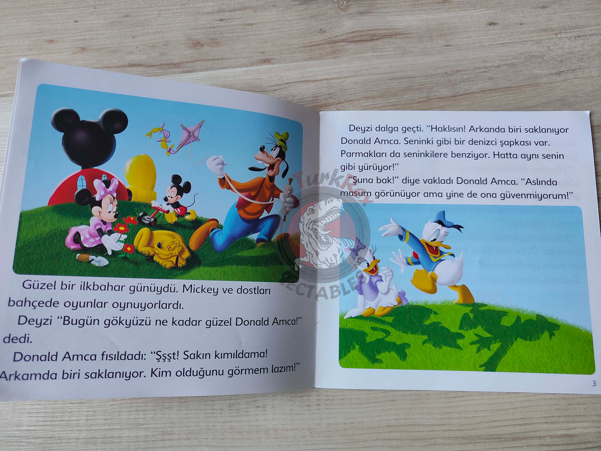 Mickey Mouse Clubhouse. Up, Up, and Away! – Walt Disney 2013 Turkish Book Turkey Illustrated