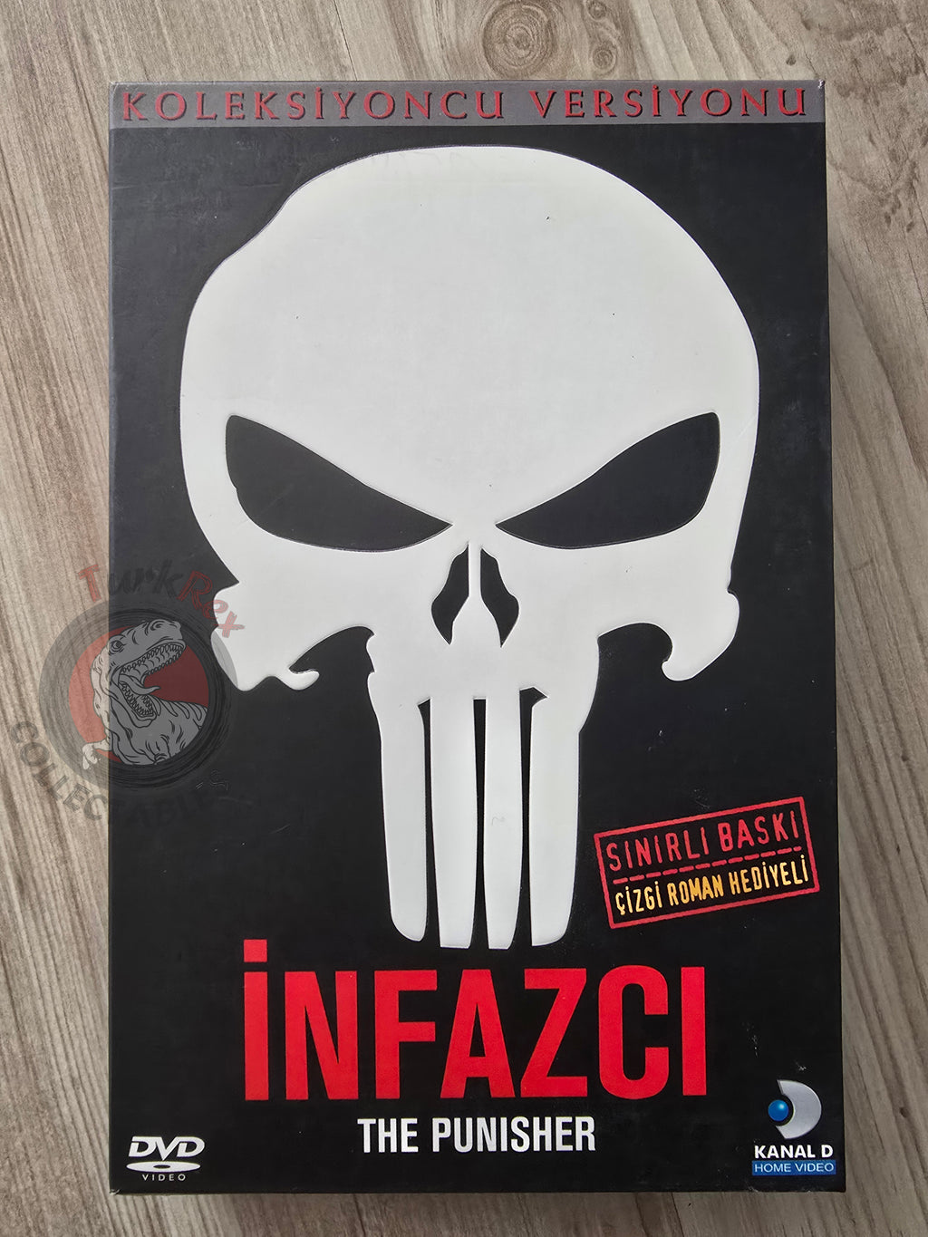The Punisher Collector's Edition Turkish Comic + DVD Turkey 2004 Welcome Back, Frank