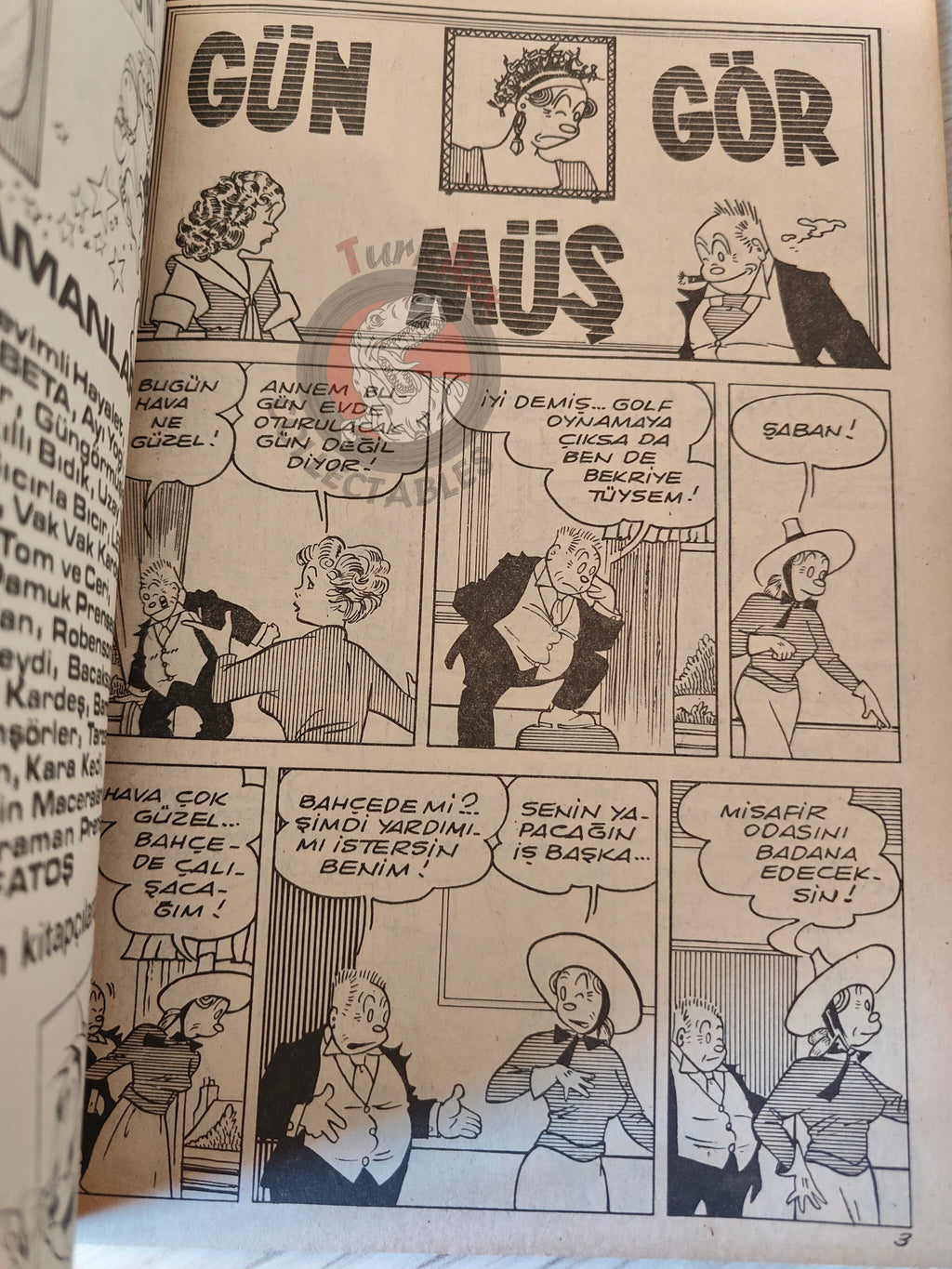 Bringing Up Father –  Altın Seri #37 80s Turkish Comic Turkey George McManus