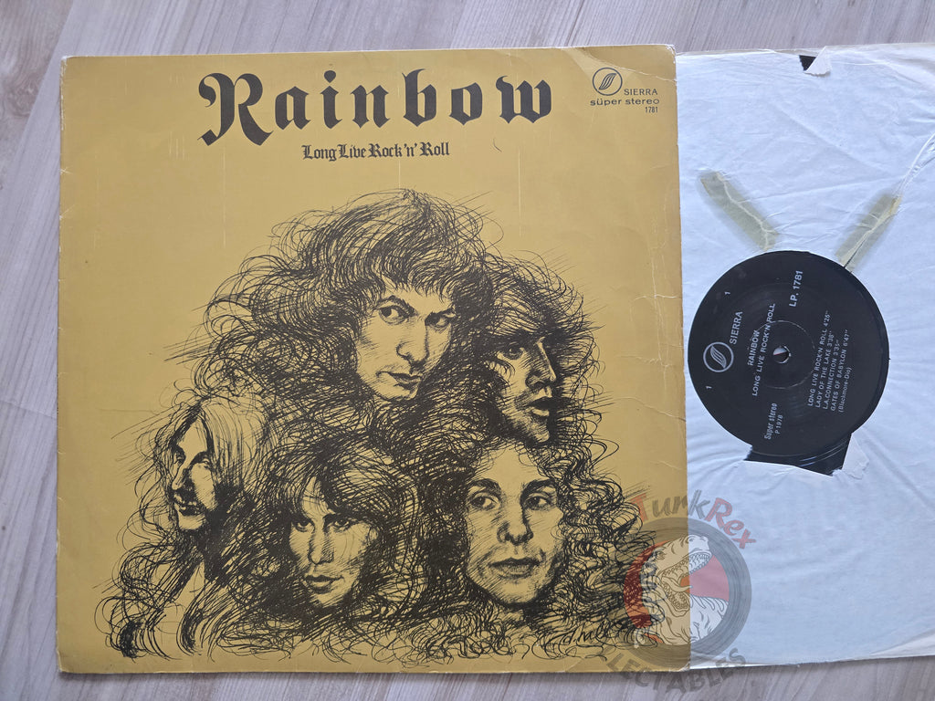 Rainbow – Long Live Rock 'N' Roll Turkish Pressing Vinyl Turkey Edition
