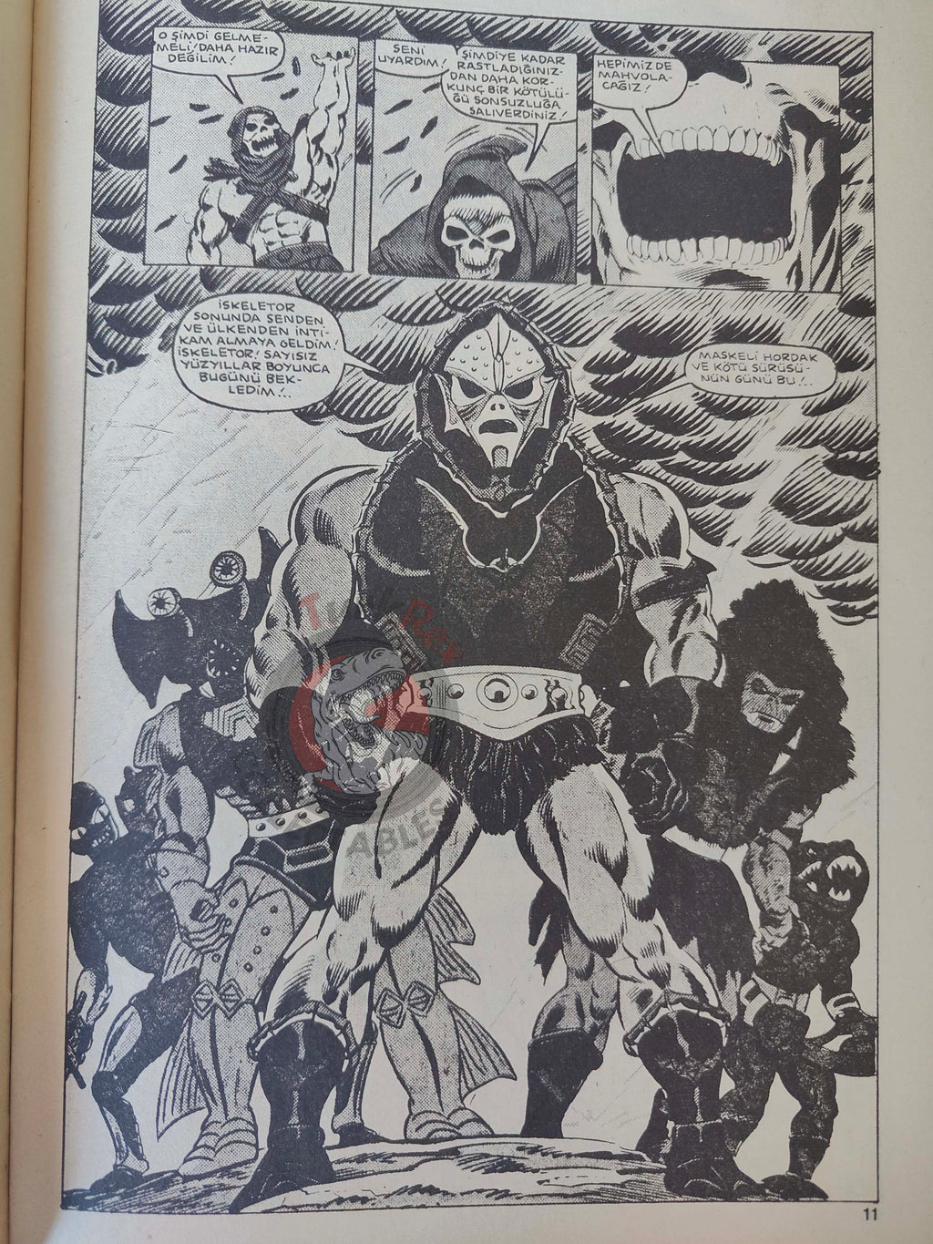 He-Man #2 Masters of the Universe #1 The Coming of Hordak! Turkish Comic Turkey 1987