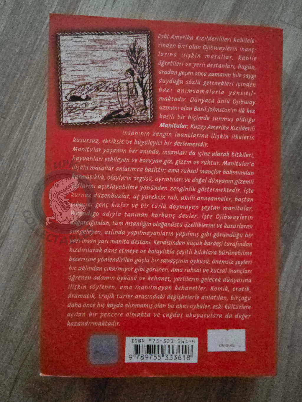Basil Johnston – The Manitous  2002 Turkish Book Turkey