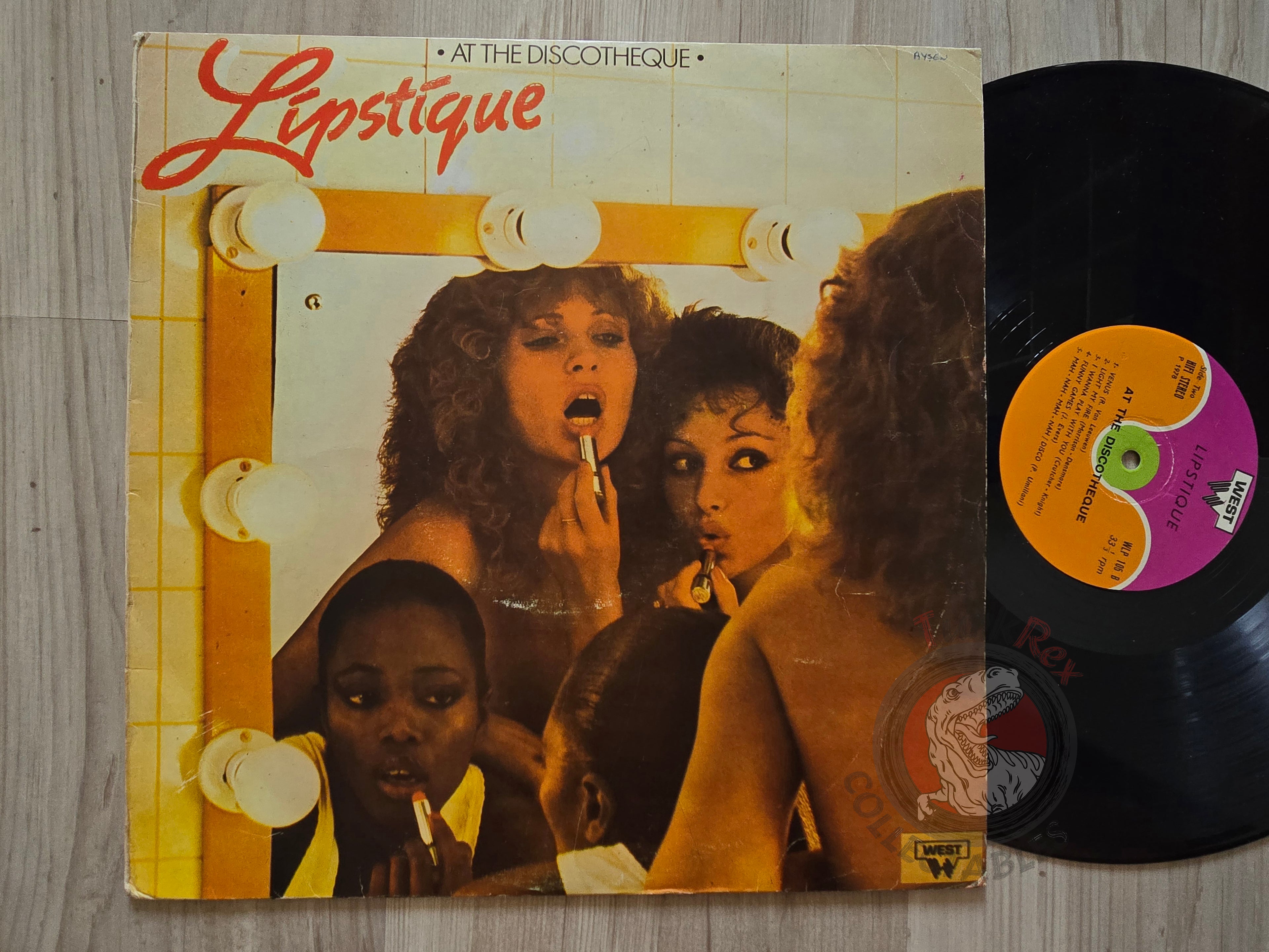 Lipstique – At The Discotheque Turkish Pressing Vinyl Turkey Edition