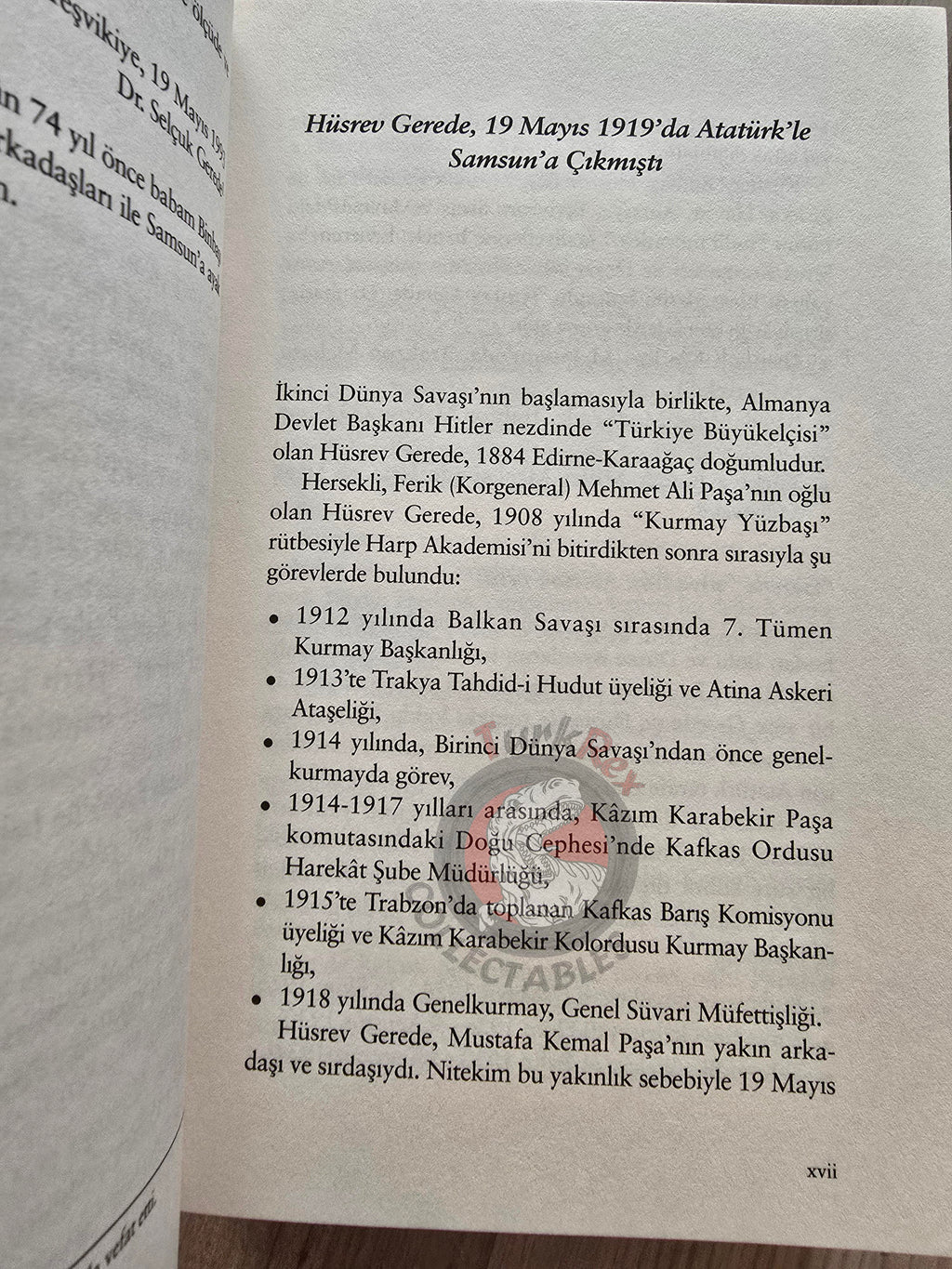 Hüsrev Gerede – Memoirs of the Embassy in Berlin During Hitler's Germany 2020 Turkish Book Turkey