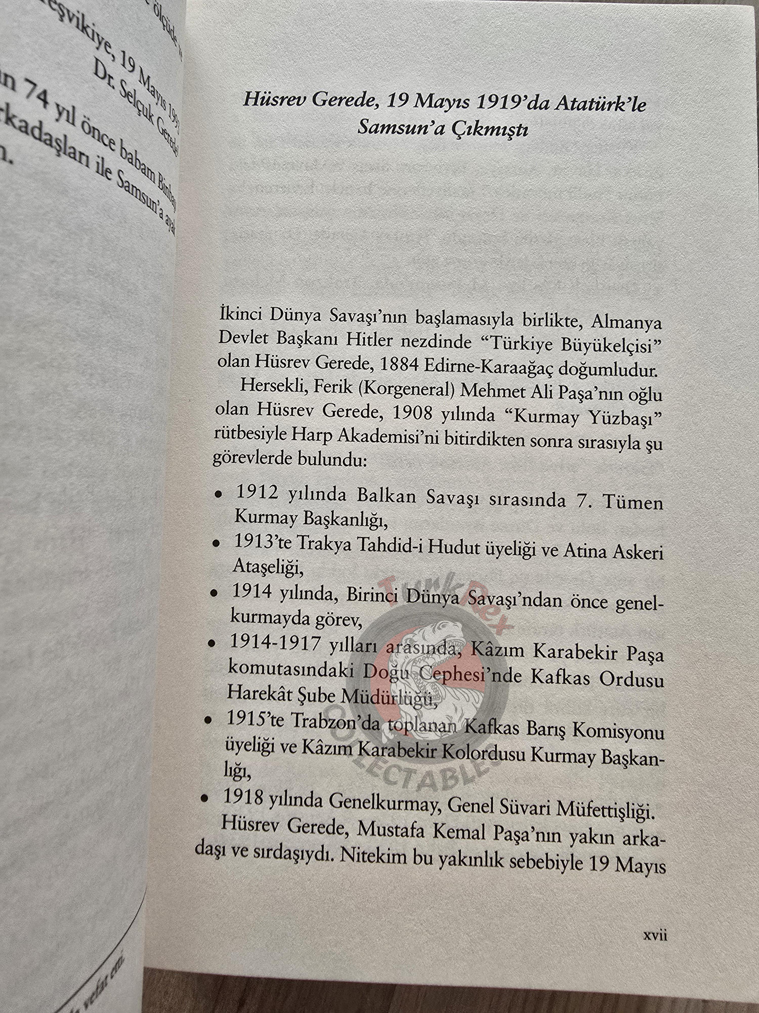 Hüsrev Gerede – Memoirs of the Embassy in Berlin During Hitler's Germany 2020 Turkish Book Turkey