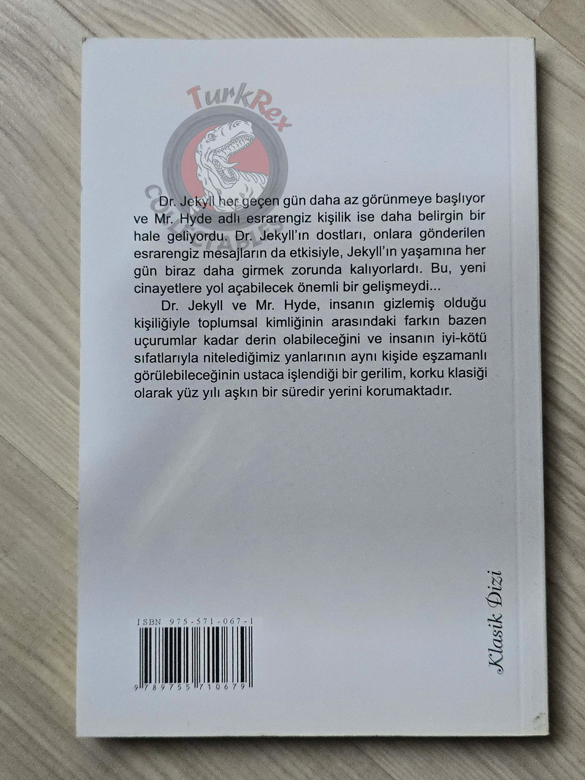 Robert Louis Stevenson – Dr Jekyll & Mr. Hyde 2004 Turkish Book Turkey