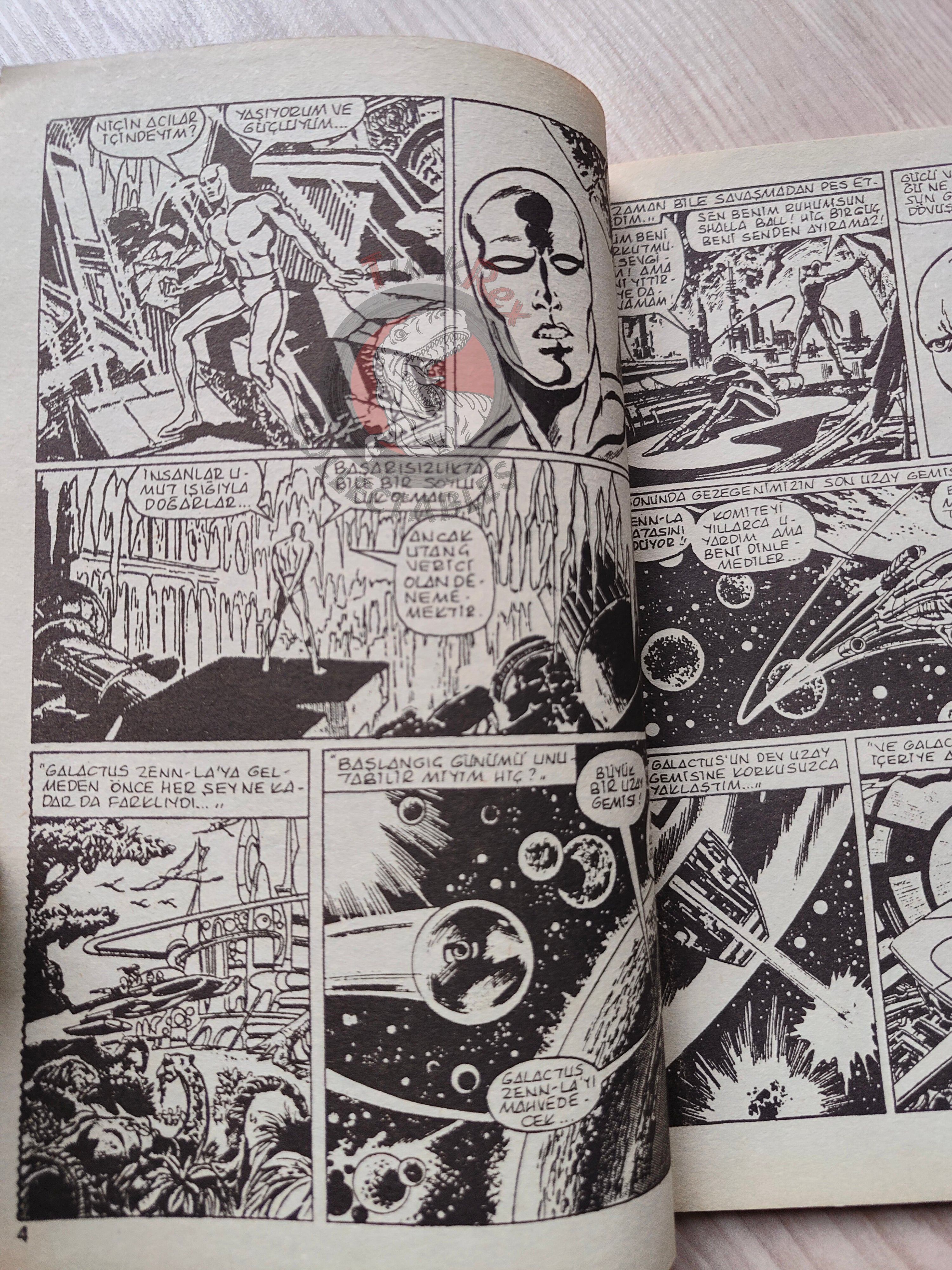 Silver Surfer #13 1988 Turkish Comic Turkey Vol 2 #1 What If? #37 Marvel Saga #25