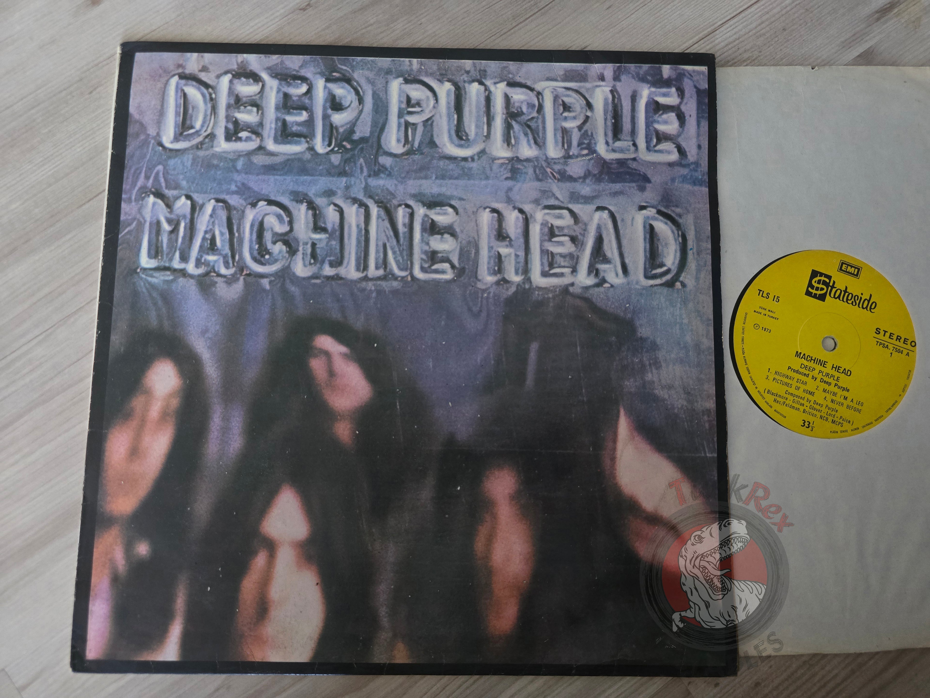 Deep Purple – Machine Head Turkish Pressing Vinyl Turkey Edition