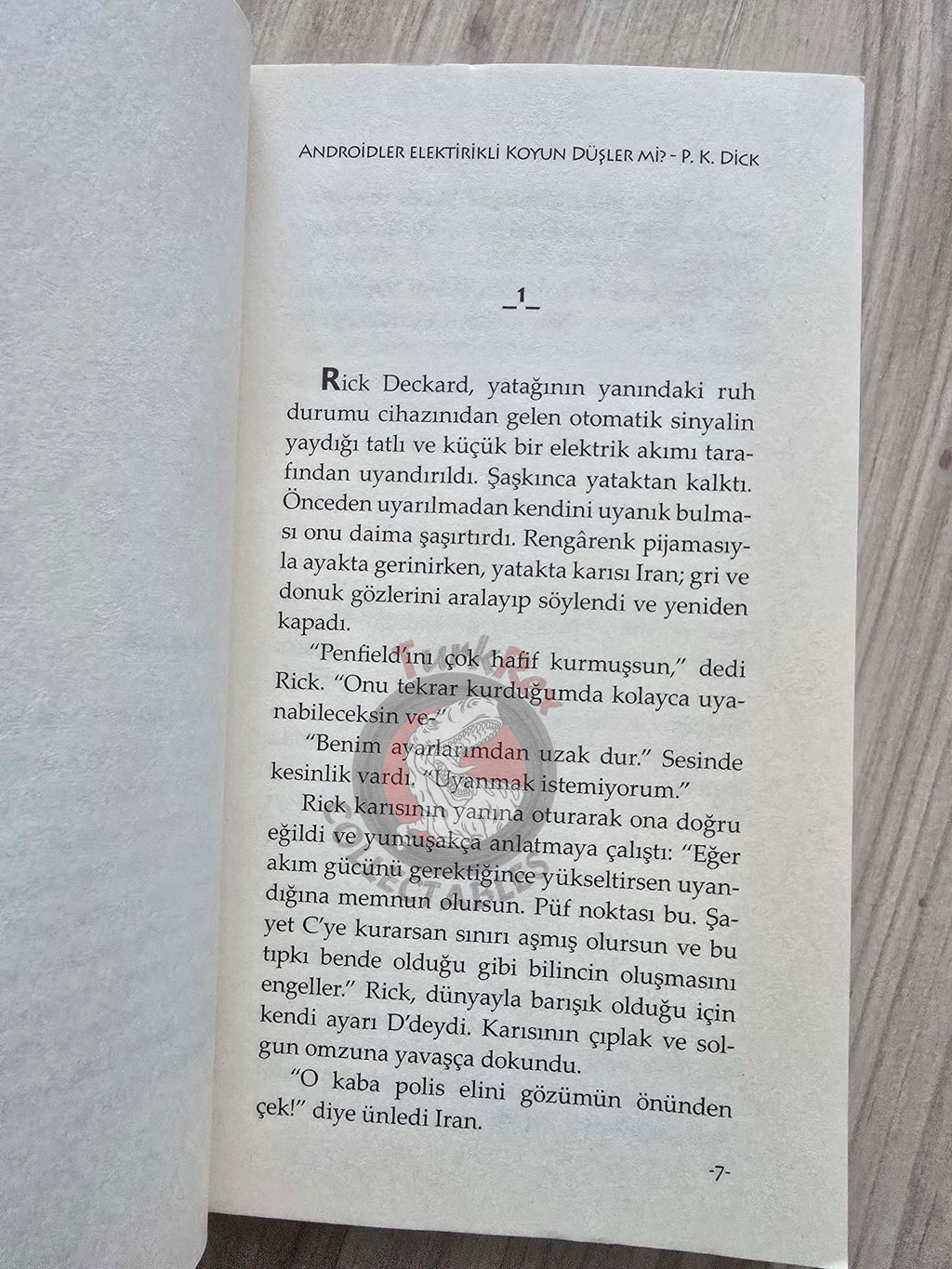 Philip K. Dick – Do Androids Dream of Electric Sheep? 2016 Turkish Book Turkey