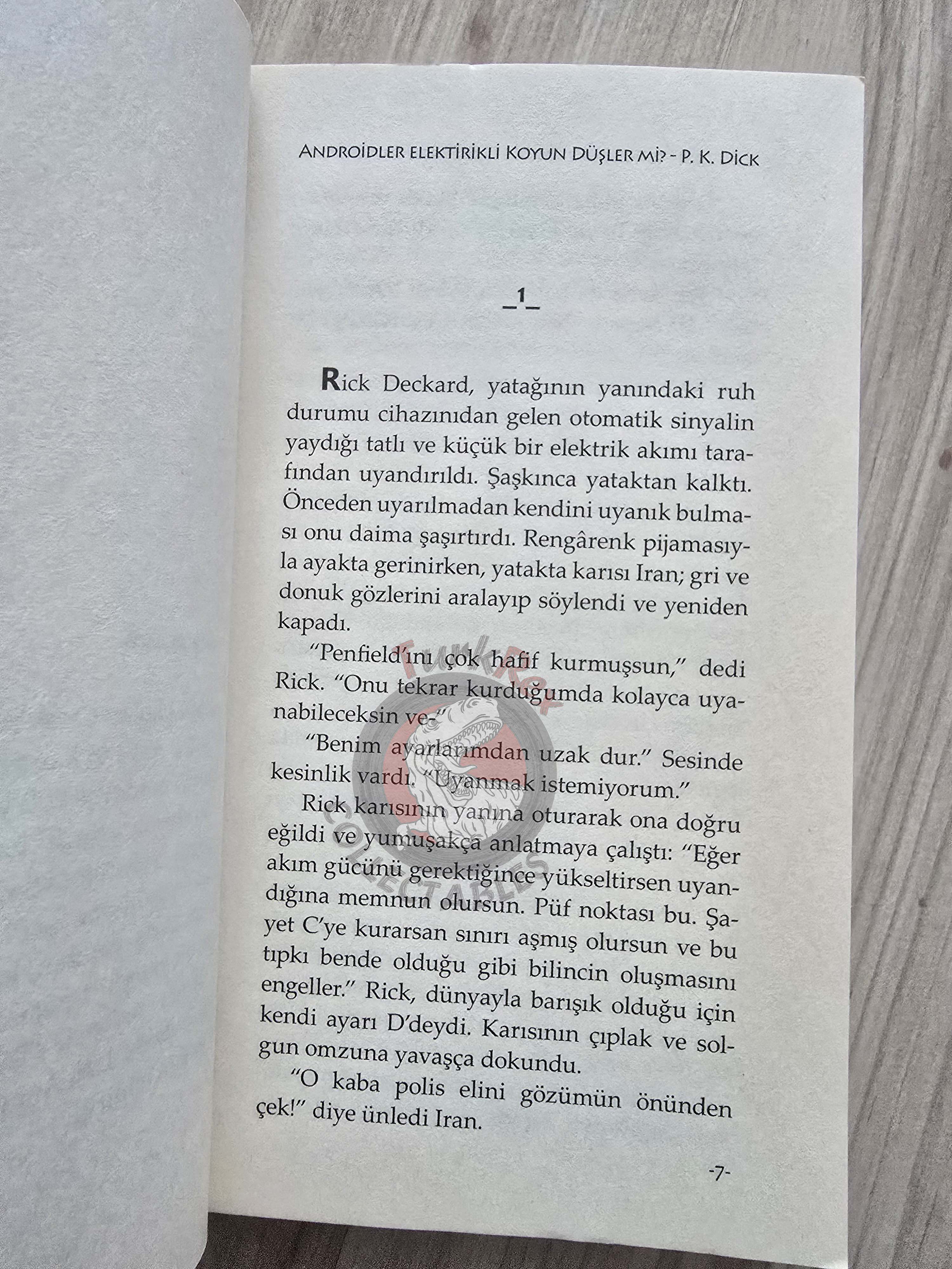 Philip K. Dick – Do Androids Dream of Electric Sheep? 2016 Turkish Book Turkey