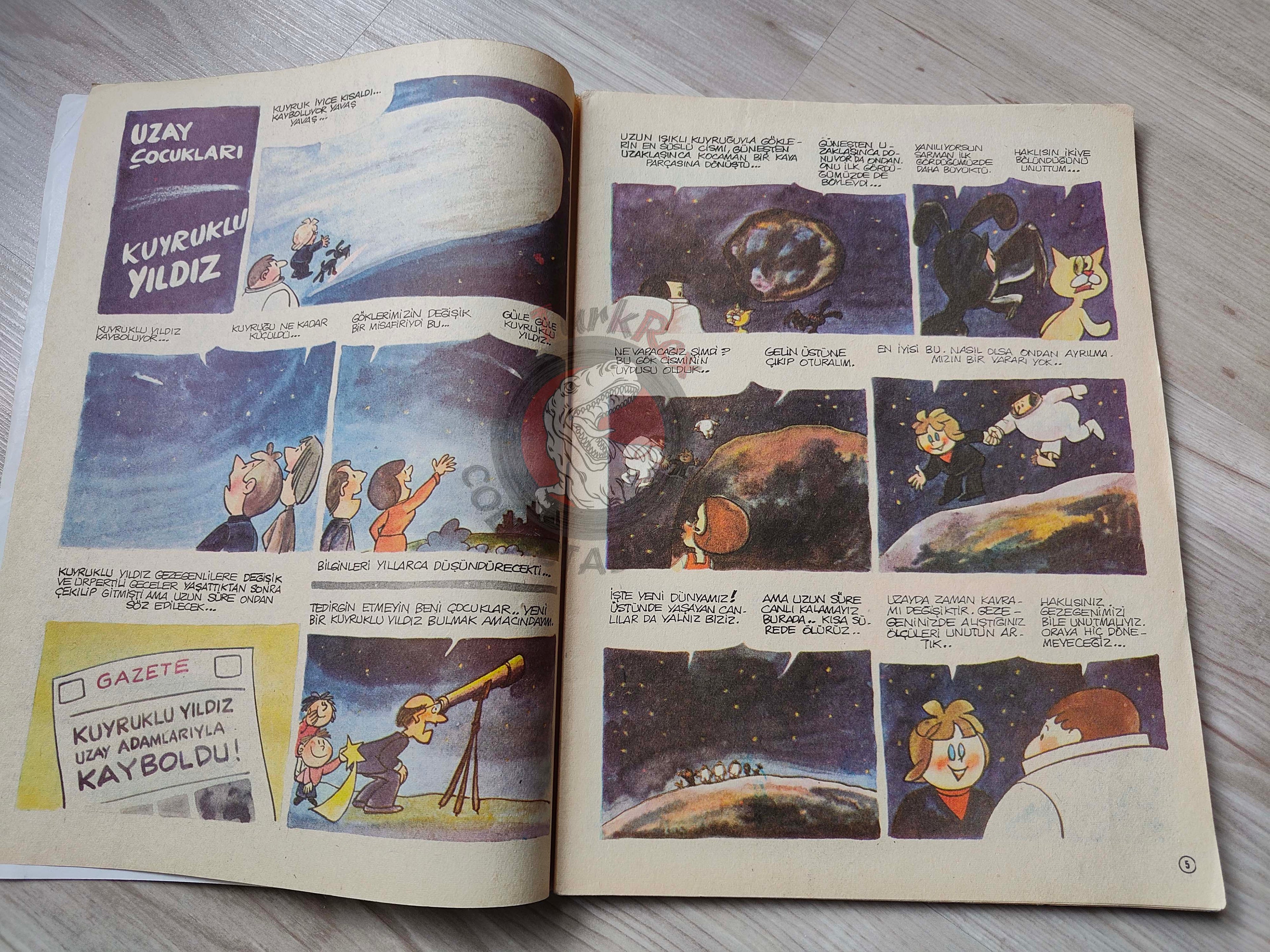 Milliyet Çocuk #30 1979 Turkish Comic Turkey Joyas Literarias Juveniles #104 Jules Verne