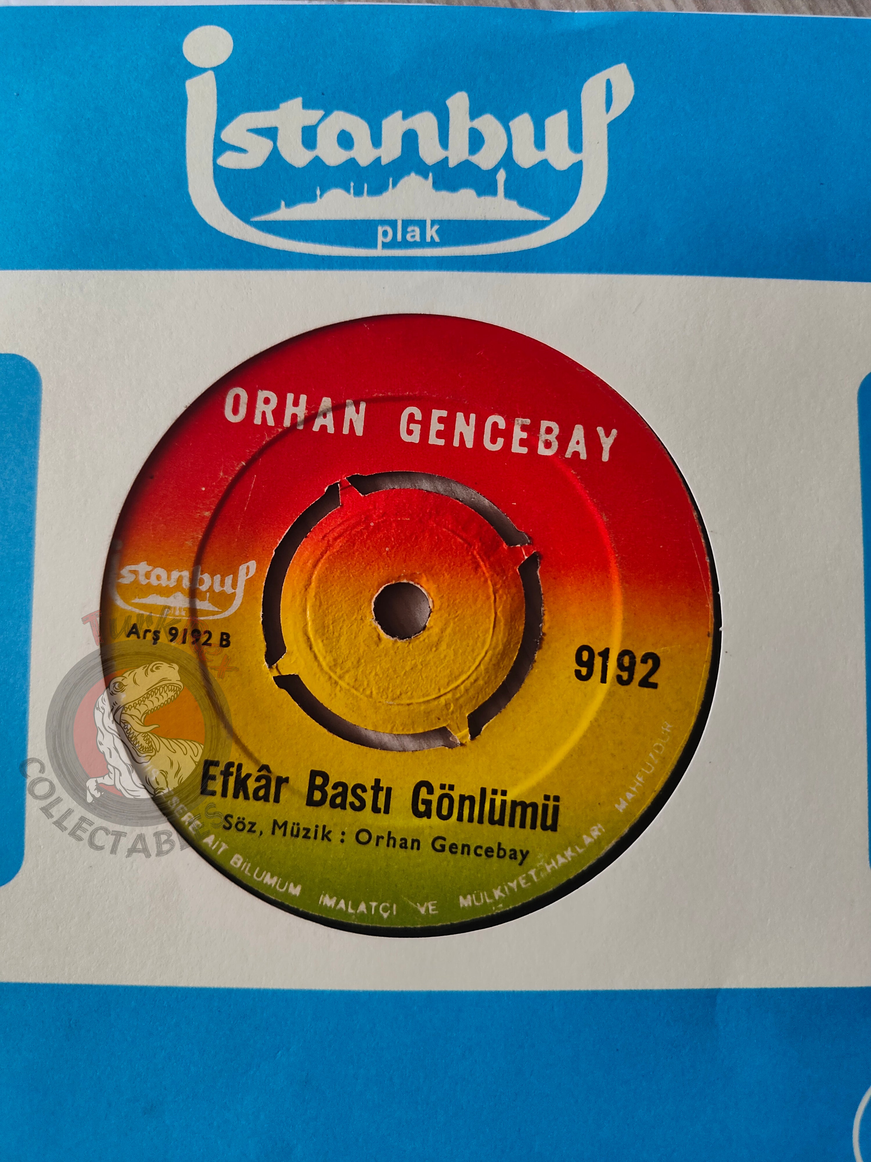 Orhan Gencebay – Kaderimin Oyunu 7" Turkish Pressing Vinyl Turkey Edition