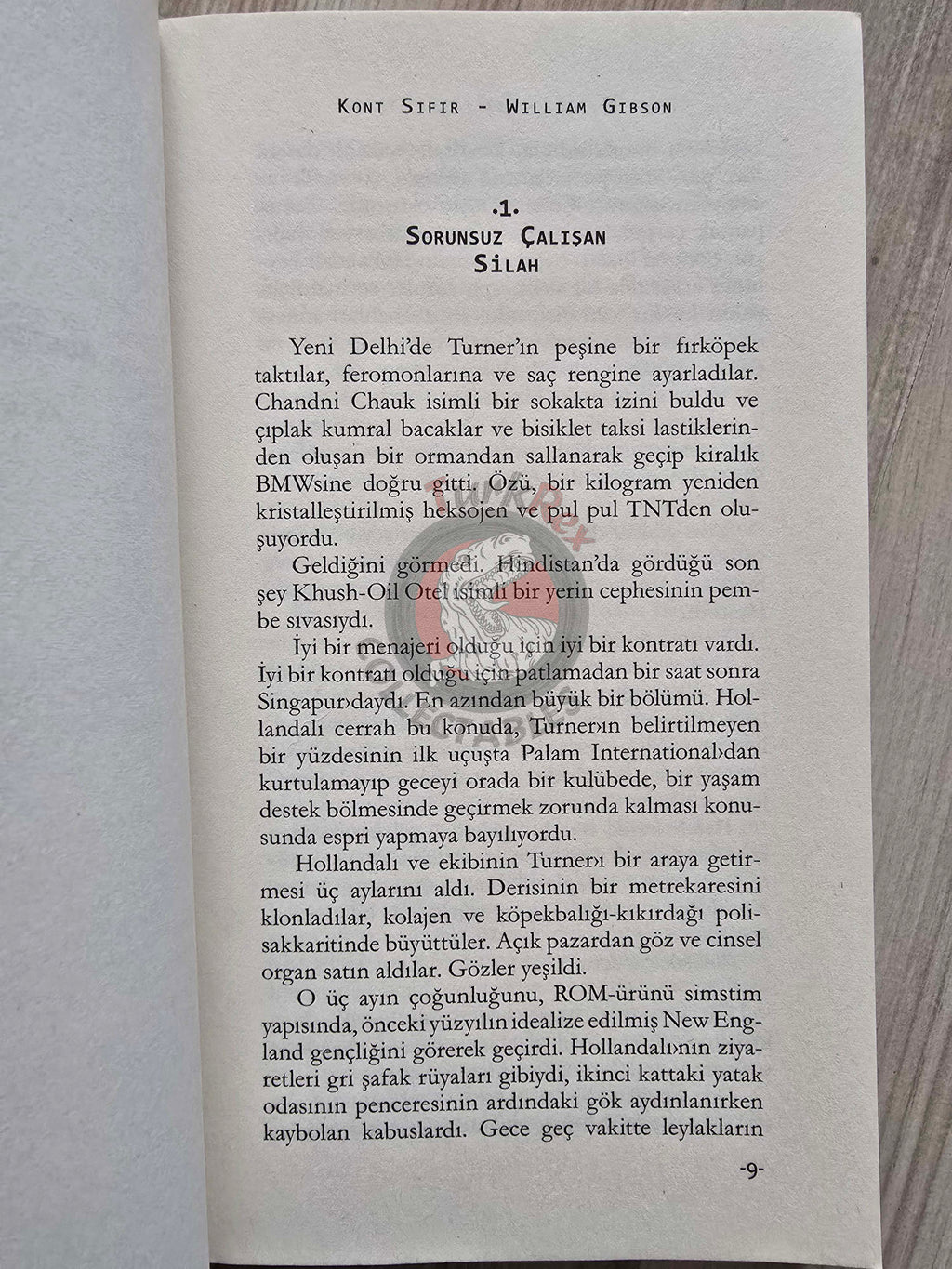 William Gibson – Count Zero 2016 Turkish Book Turkey The Neuromancer Trilogy