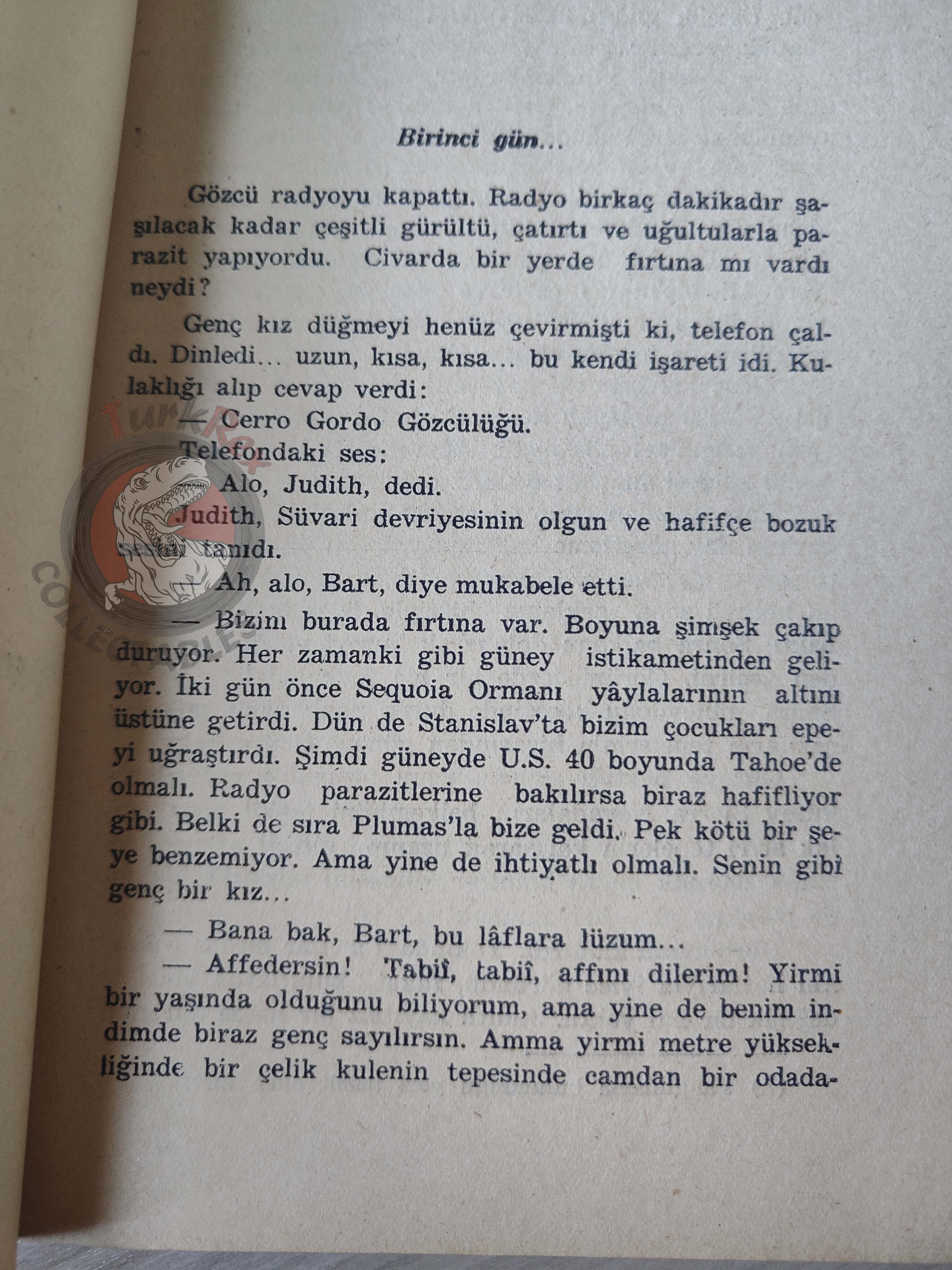 George R. Stewart – Fire 1953 1st Turkish Book Turkey