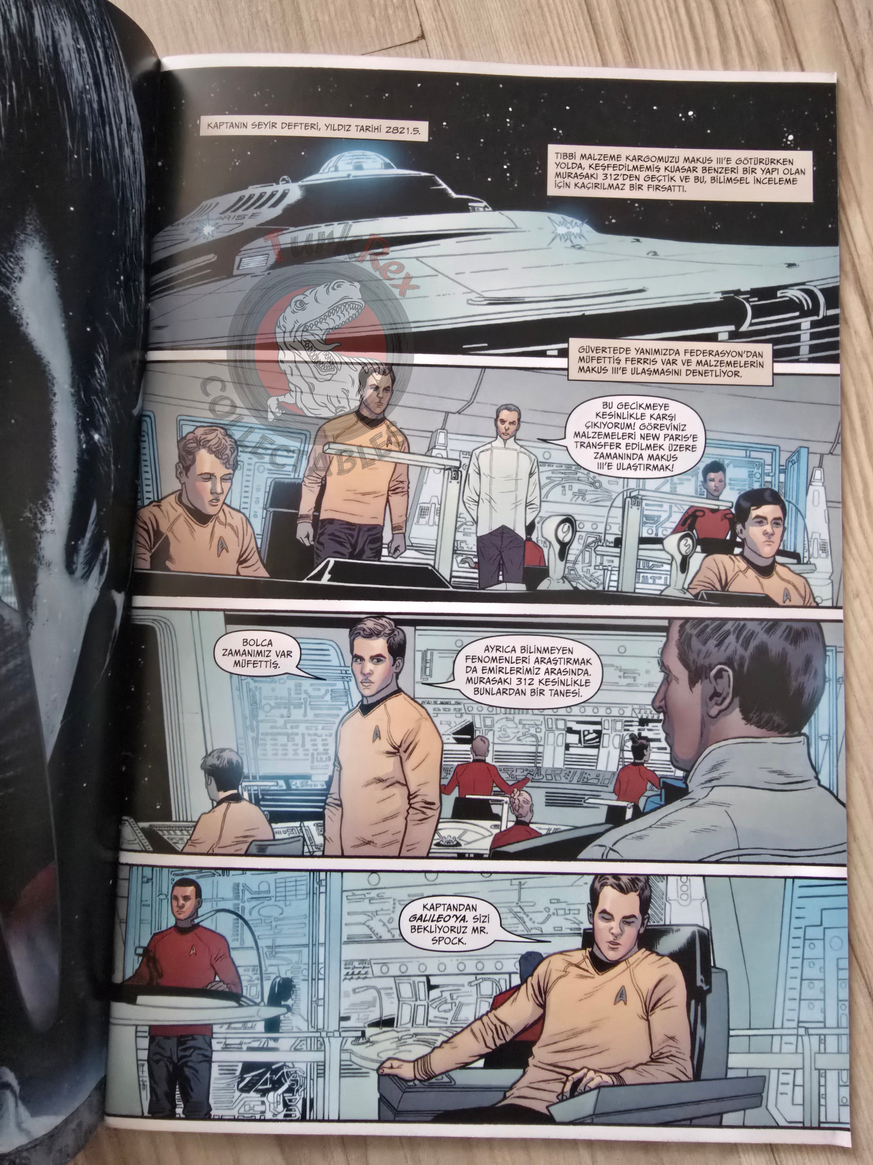 Star Trek #3 2017 Turkish Comic Turkey IDW Publishing B