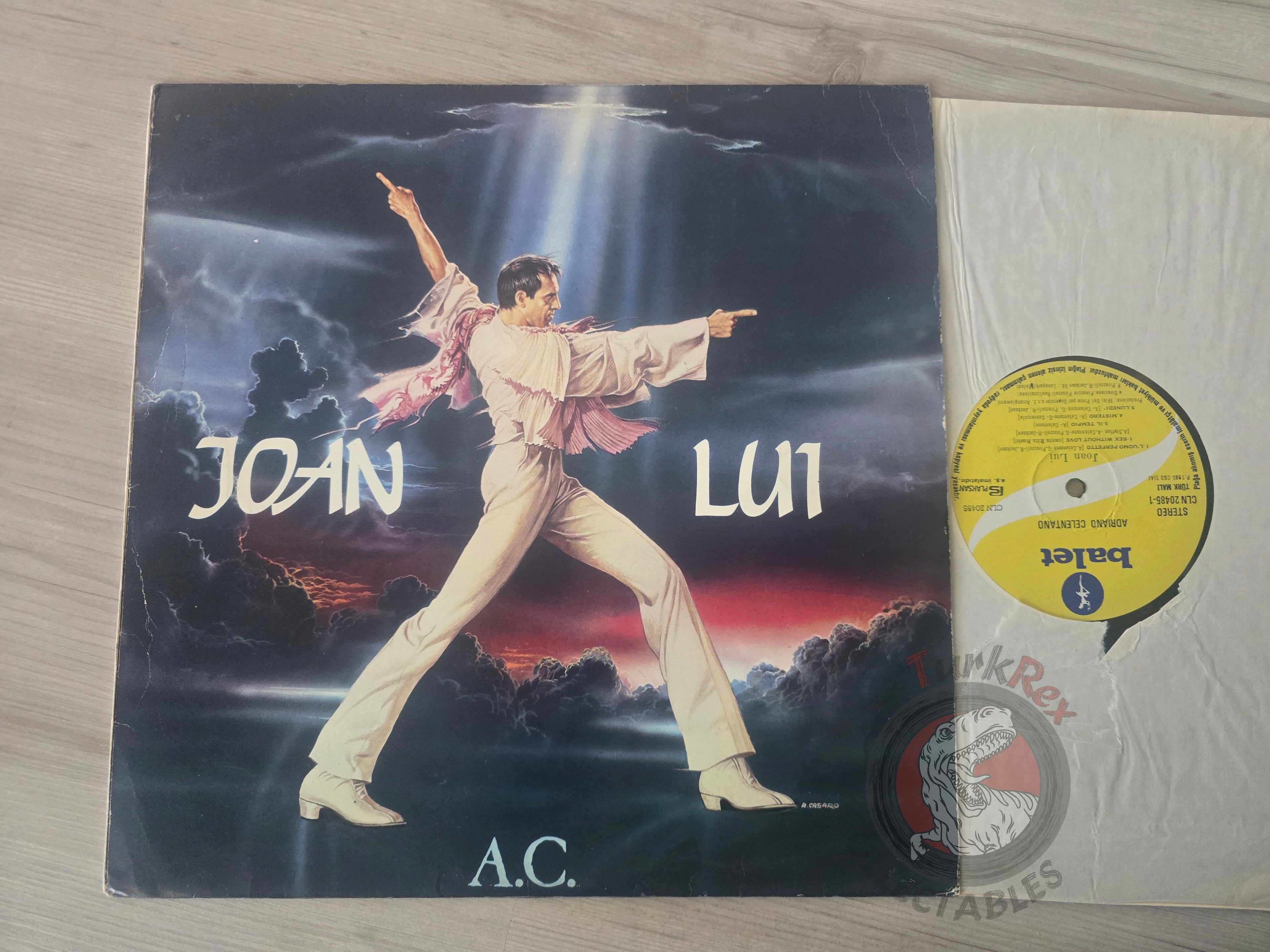 Adriano Celentano – Joan Lui Turkish Pressing Vinyl Turkey Edition