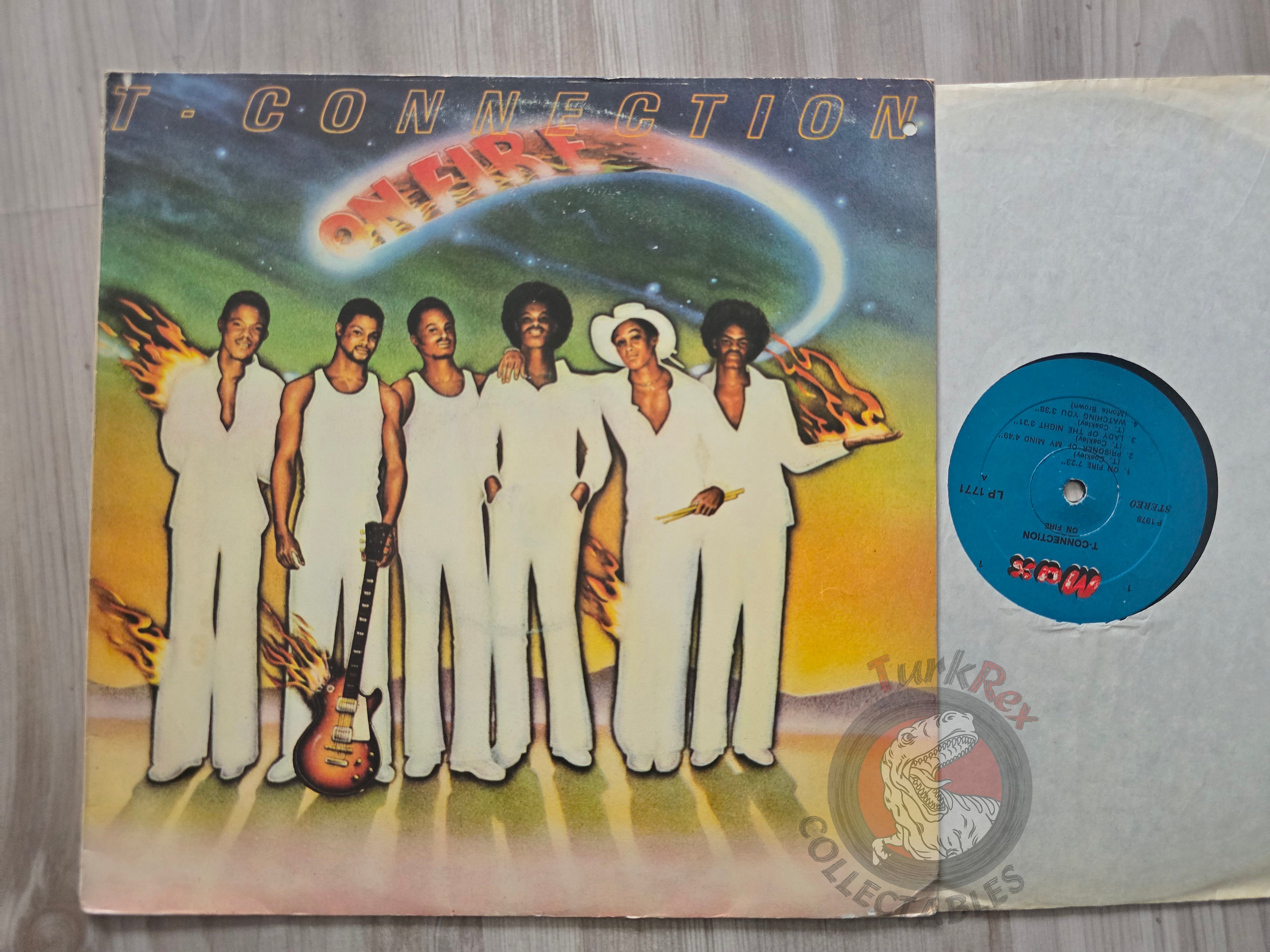 T-Connection – On Fire Turkish Pressing Vinyl Turkey Edition
