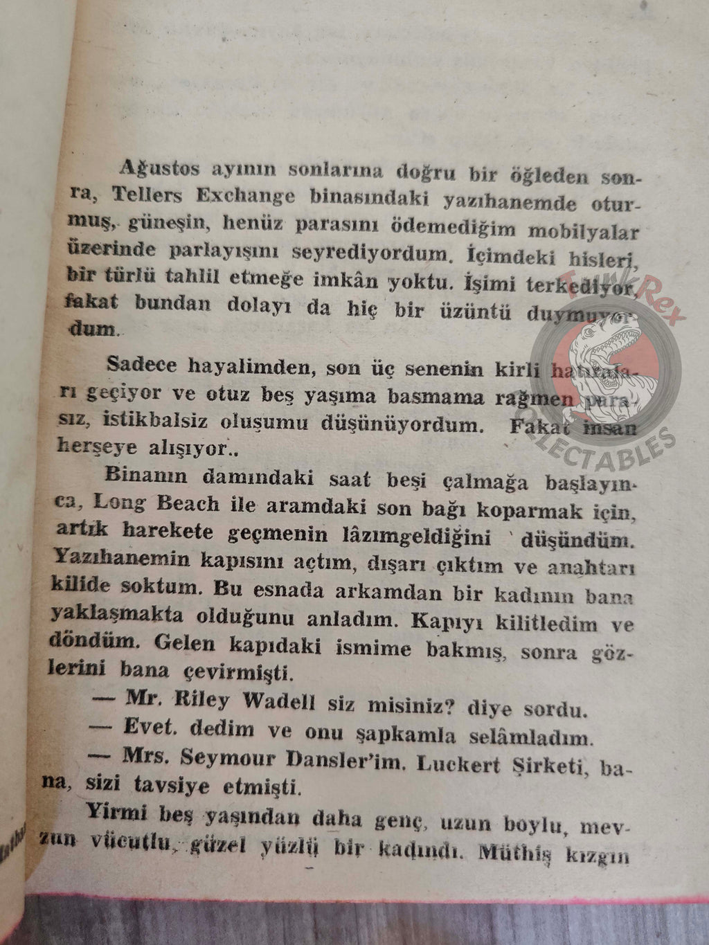 Floyd Mahannah – The Broken Body 1955 1st Turkish Book Turkey