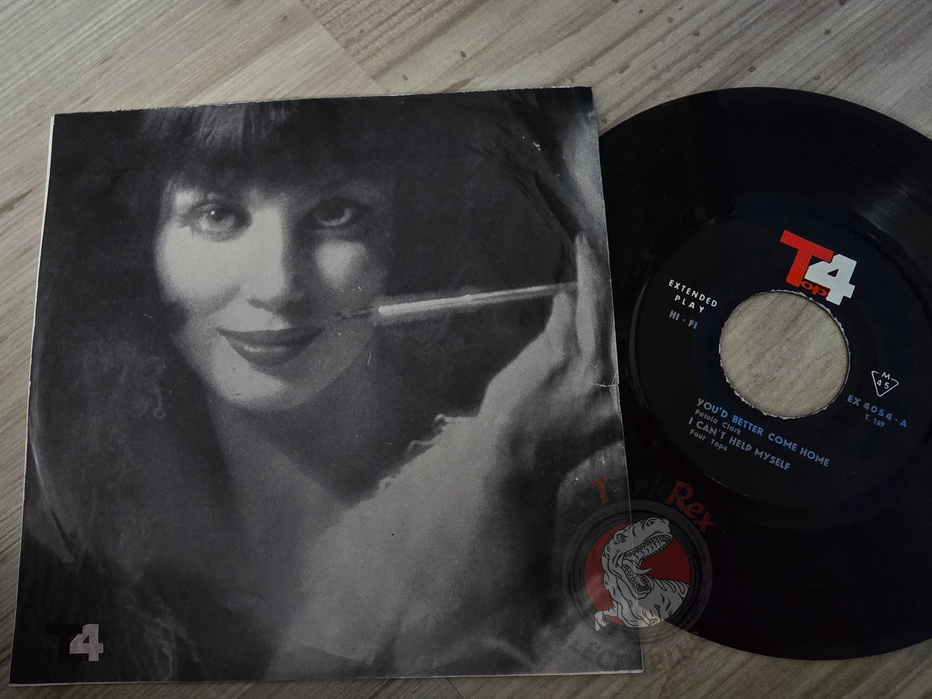 Petula Clark / Four Tops / Christophe / Fred Bongusto 7" Iran Pressing Vinyl Iranian Edition 2