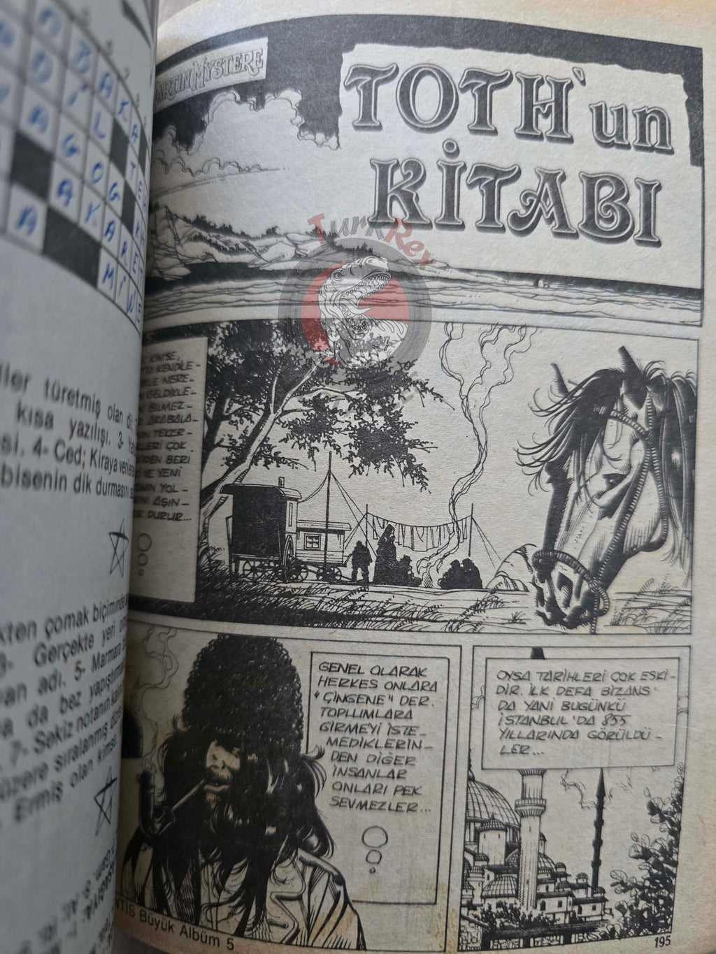 Martin Mystère #5 Tunguska! 80s Turkish Comic Turkey #22 #33