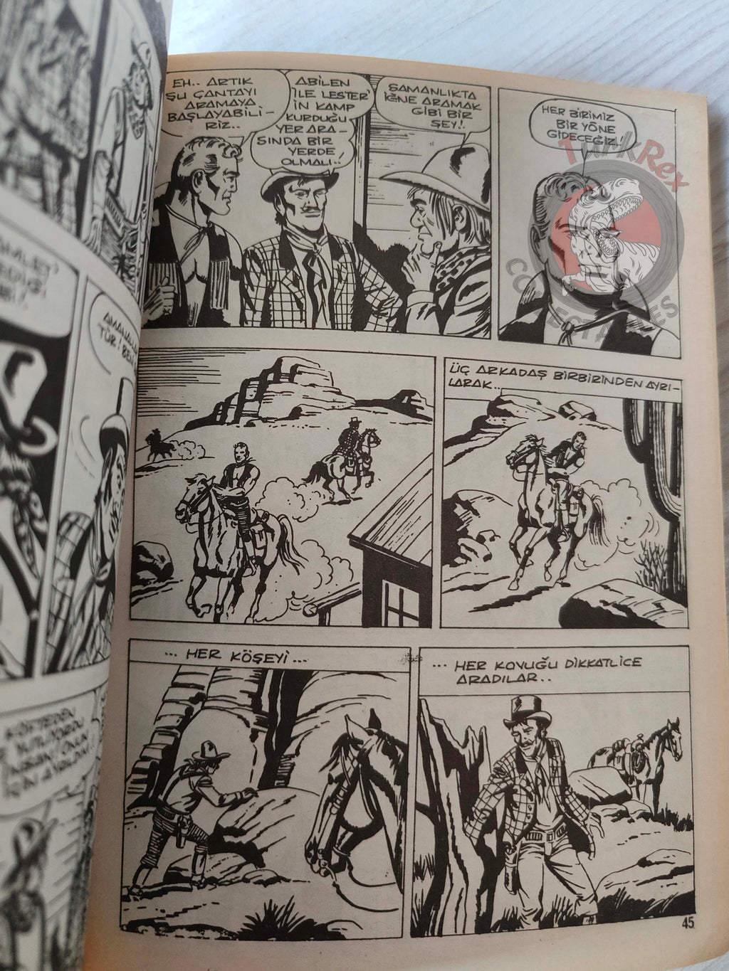 Tom Braks #17 Alan Mistero Ombrax Turkish Comic Turkey EsseGesse