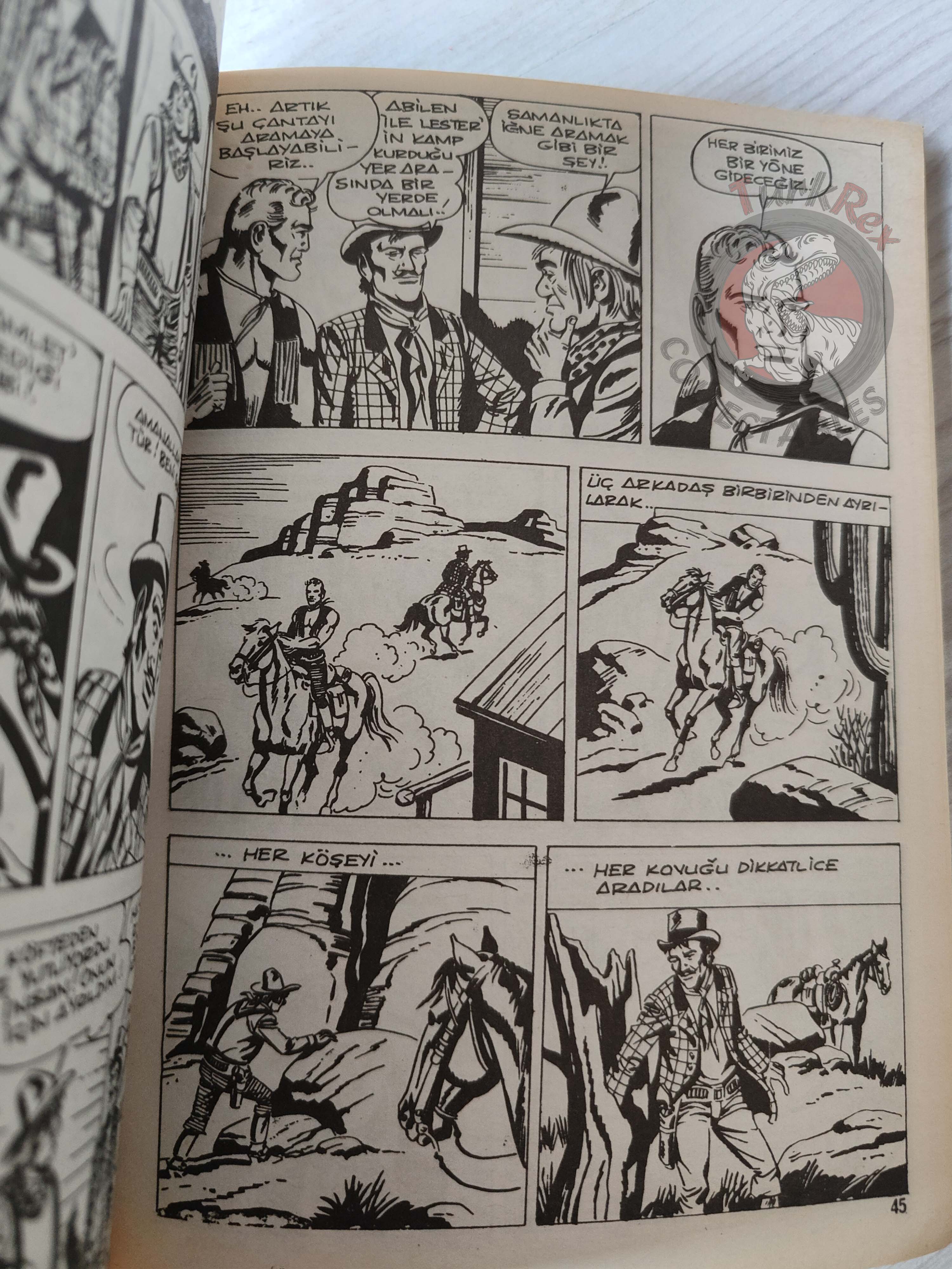 Tom Braks #17 Alan Mistero Ombrax Turkish Comic Turkey EsseGesse
