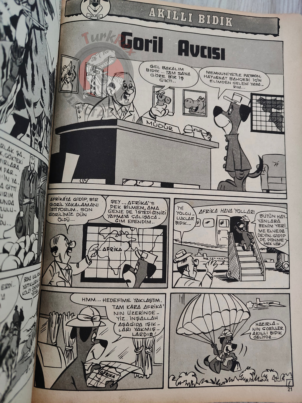 Bonanza – Volume 1 70s Turkish Comic Turkey Huckleberry Hound