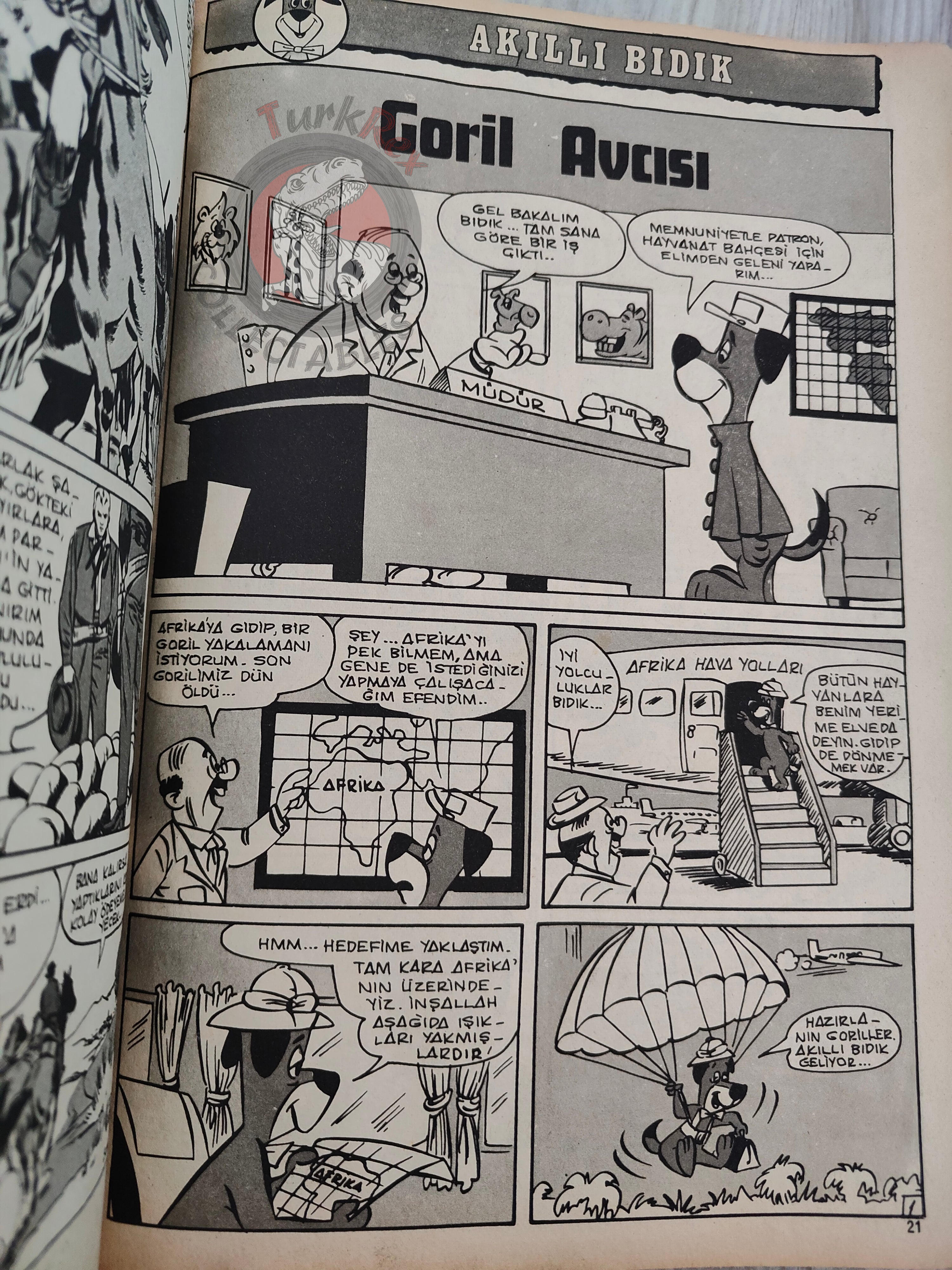 Bonanza – Volume 1 70s Turkish Comic Turkey Huckleberry Hound