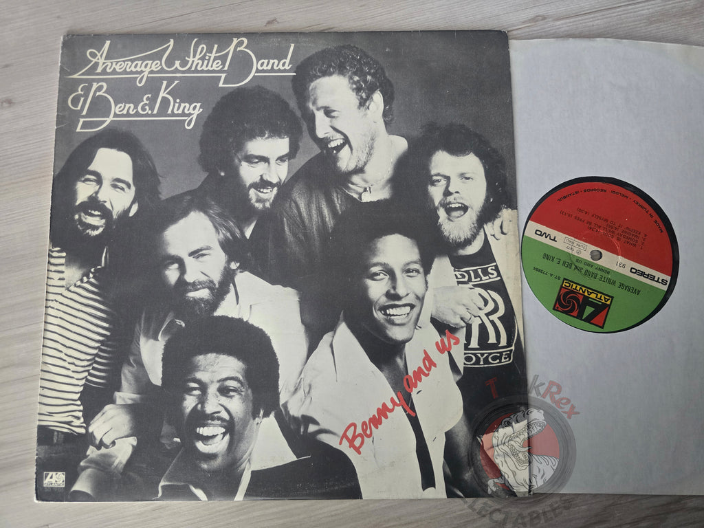 Average White Band & Ben E. King – Benny And Us Turkish Pressing Vinyl Turkey Edition