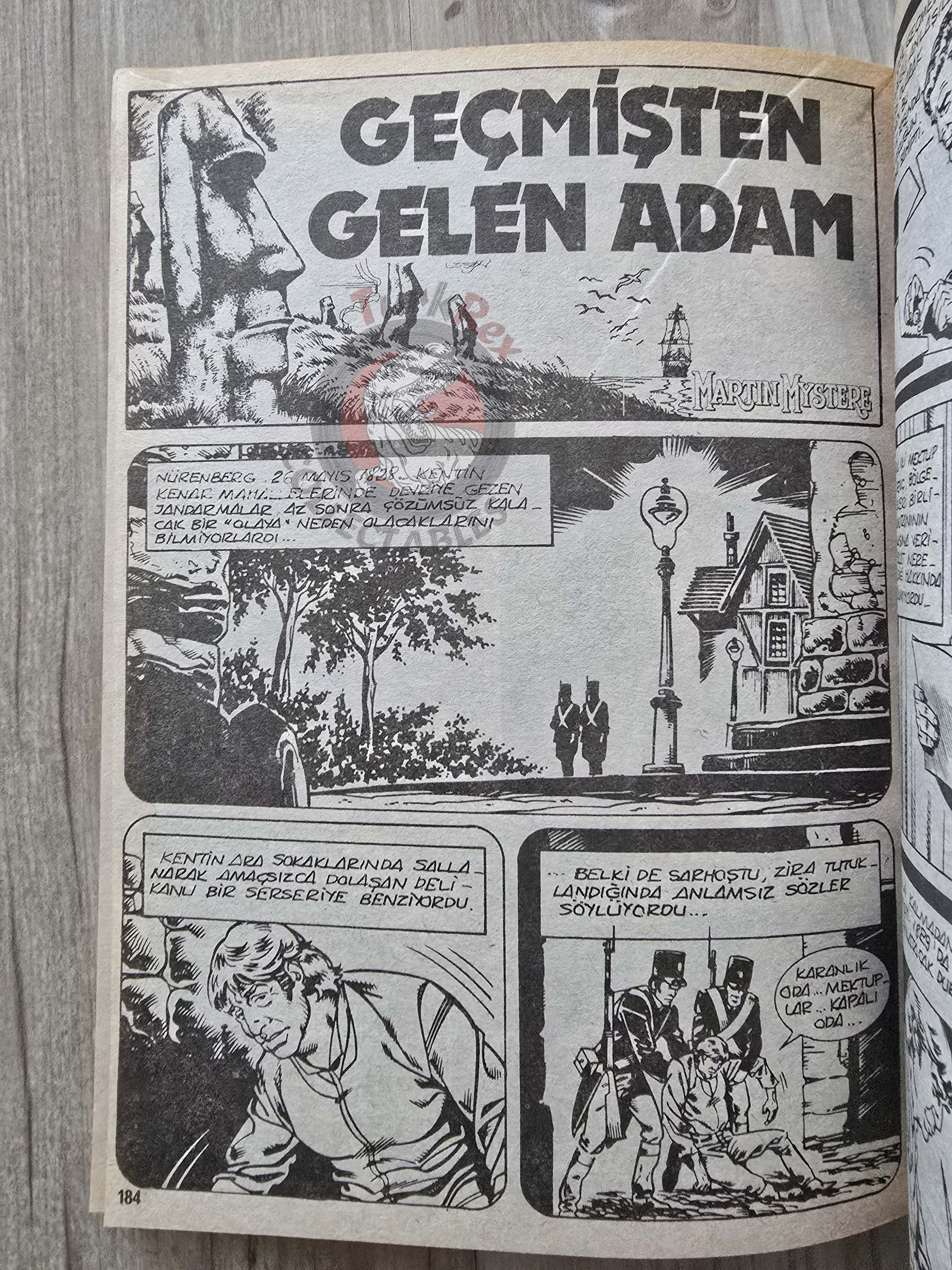 Martin Mystère #12 Il Principe delle Tenebre 80s Turkish Comic Turkey #44 #42
